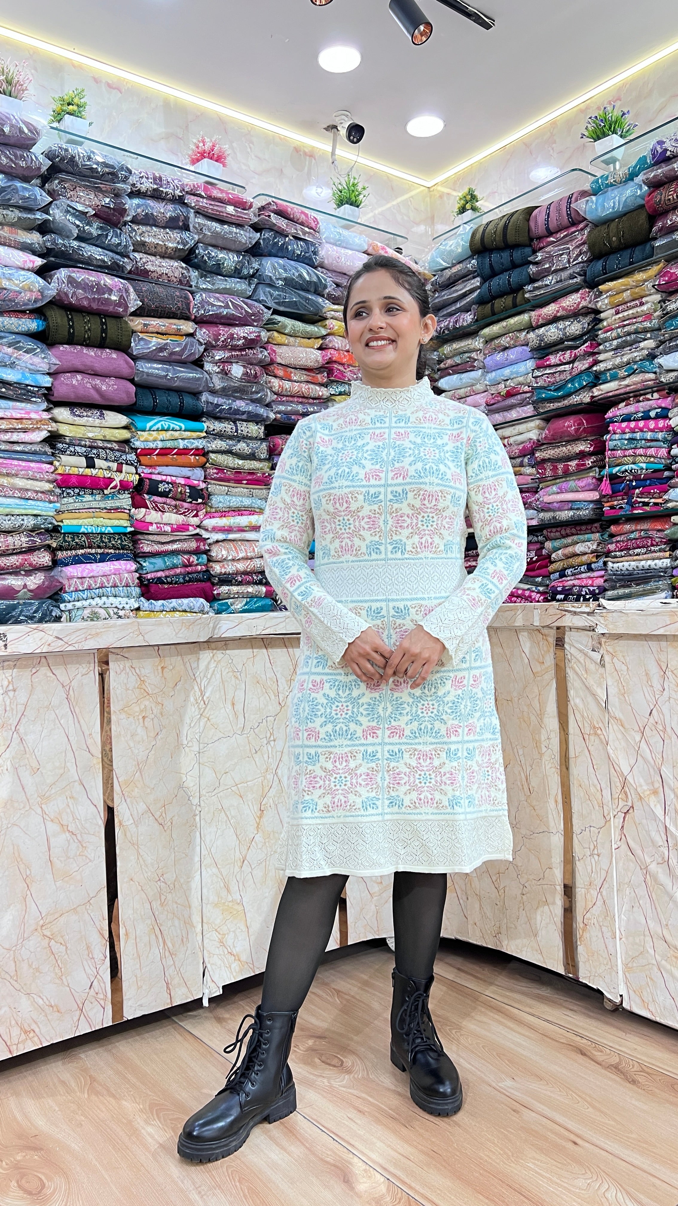 Woolen dress ( only tunic ) 1726