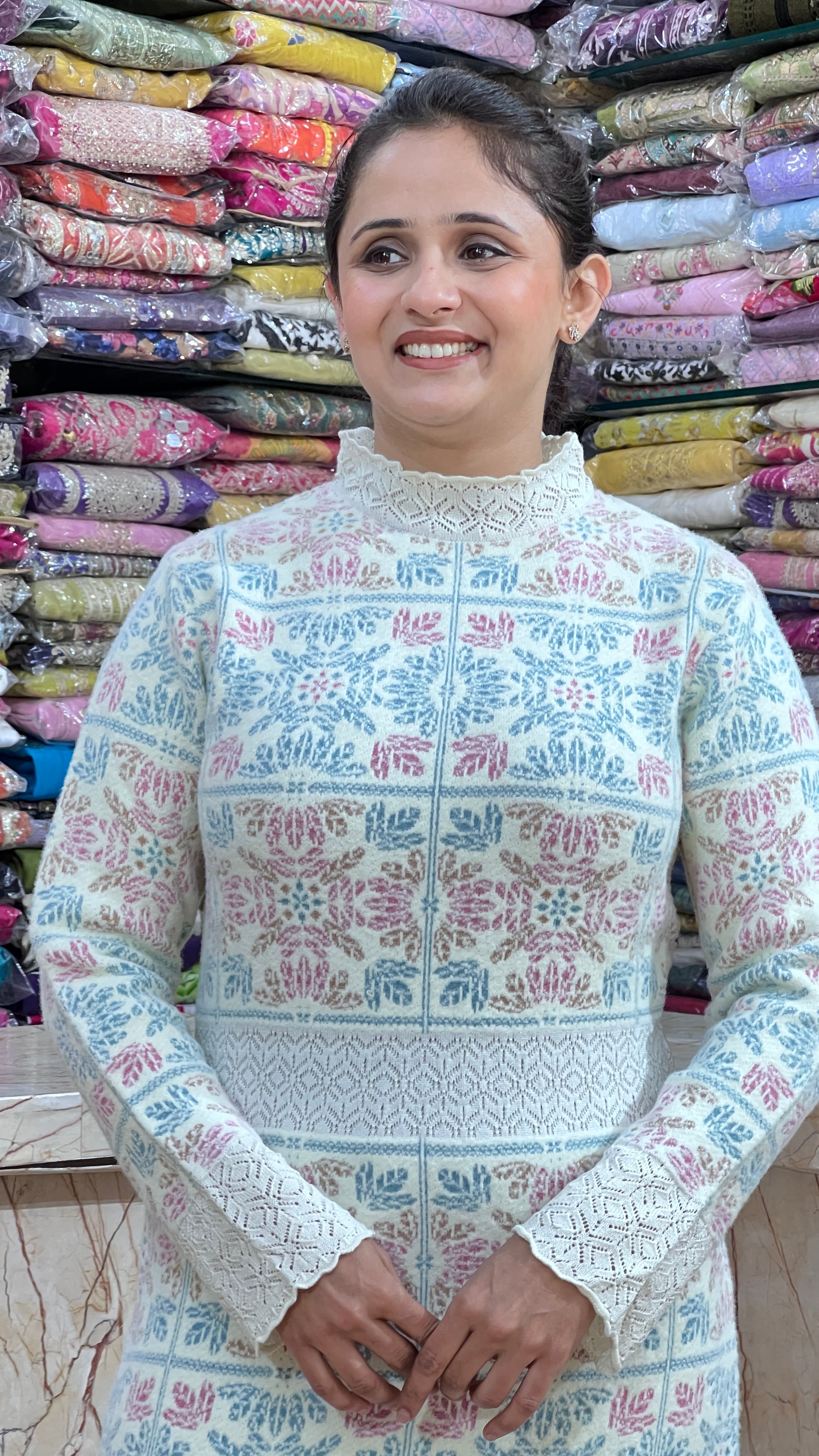 Woolen dress ( only tunic ) 1726