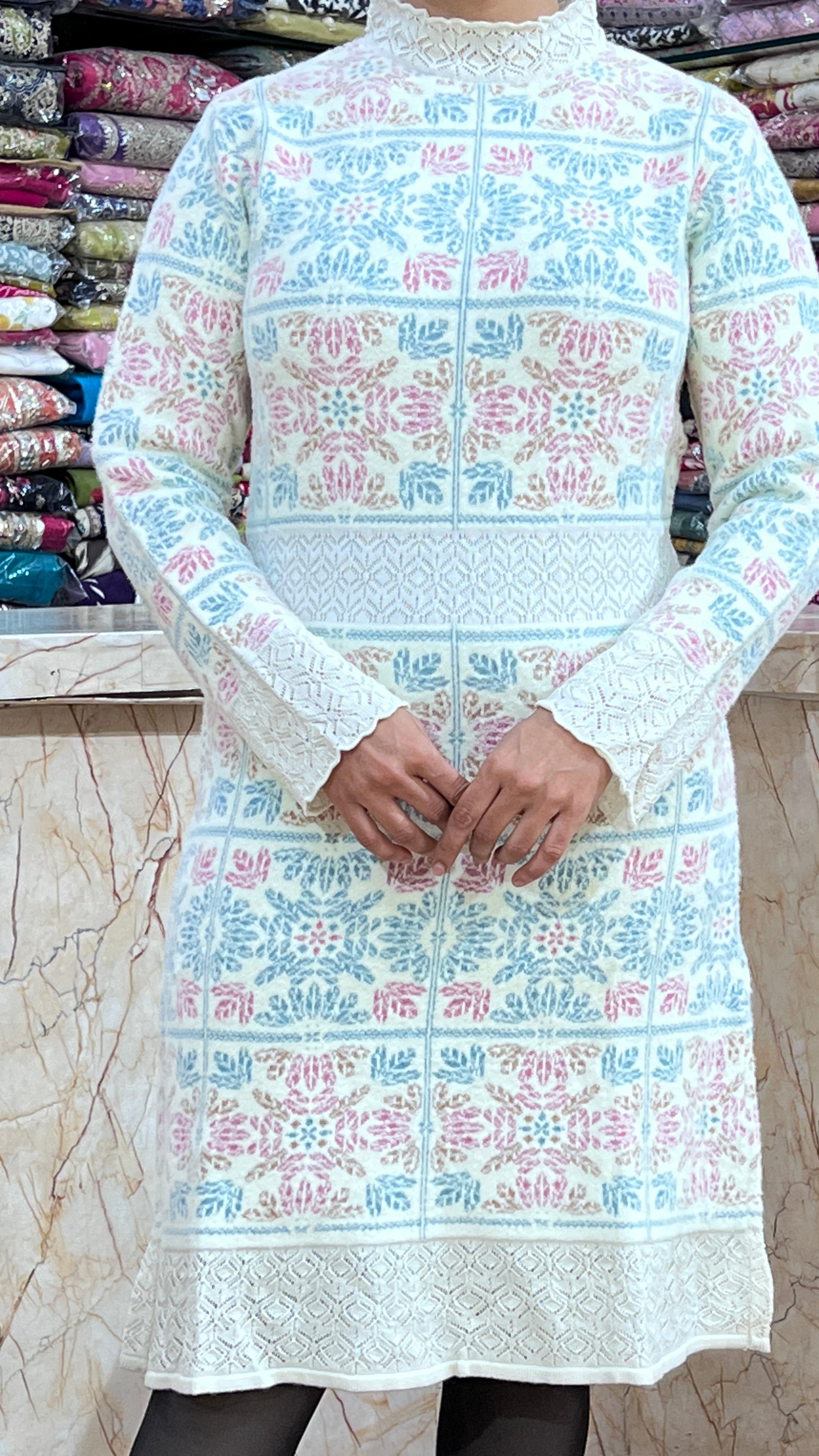 Woolen dress ( only tunic ) 1726