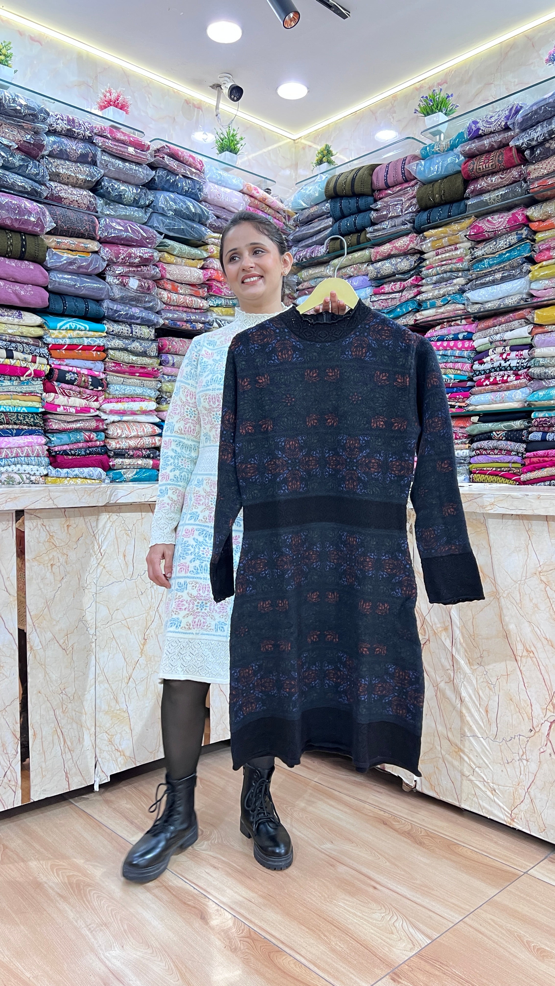 Woolen dress ( only tunic ) 1726