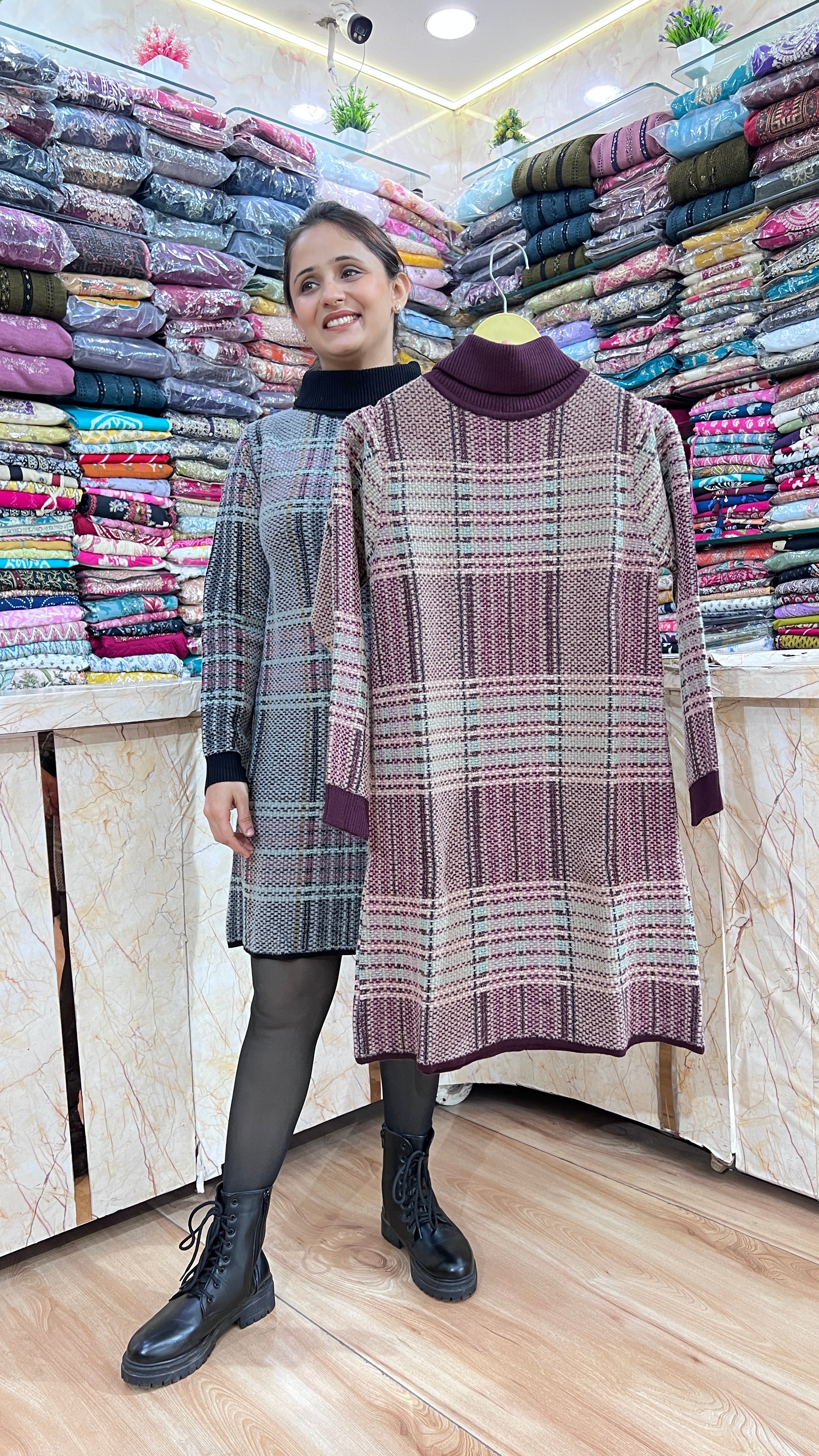 Woolen dress ( only tunic ) 1733