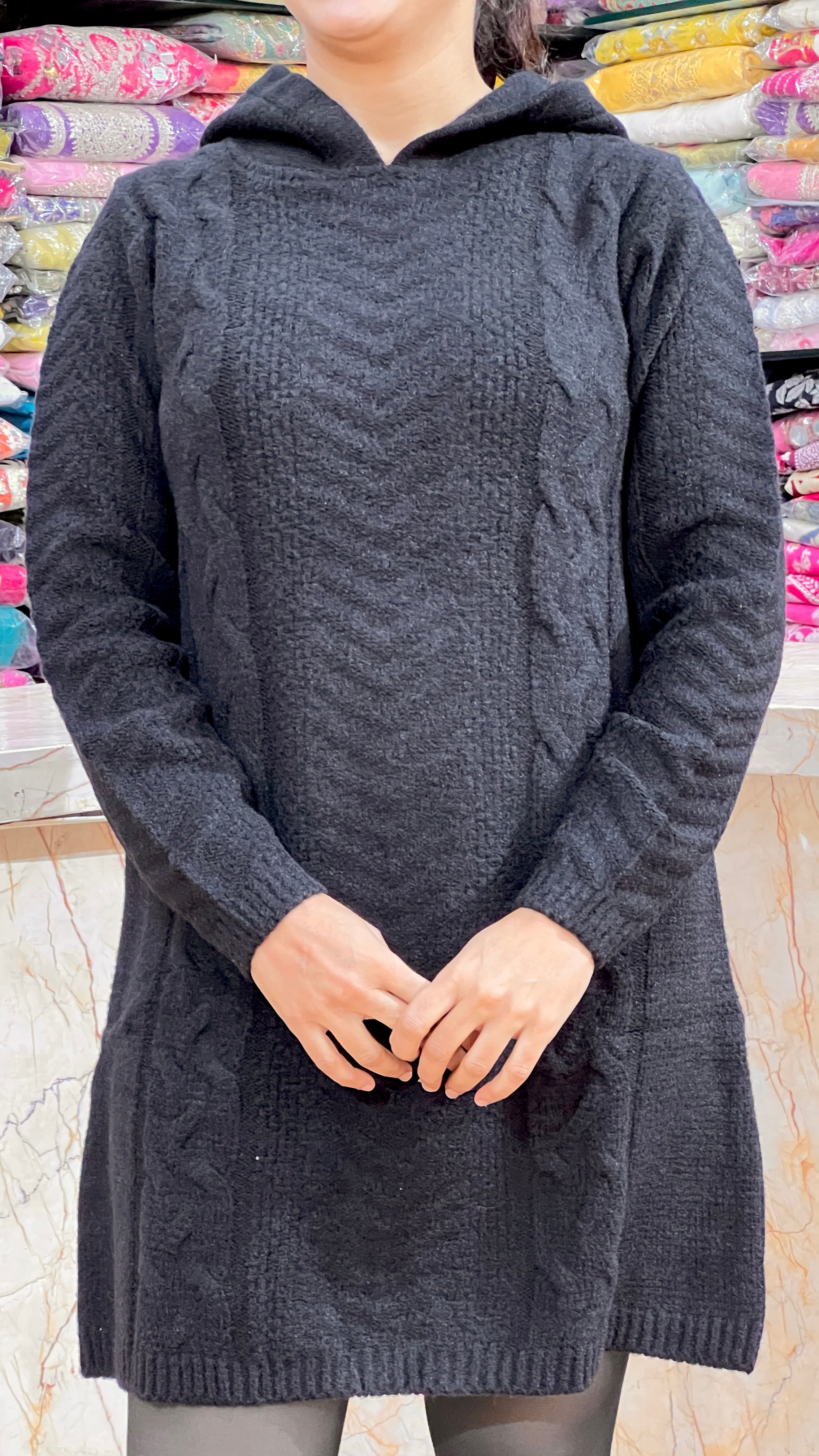 Woolen dress ( only tunic )4601