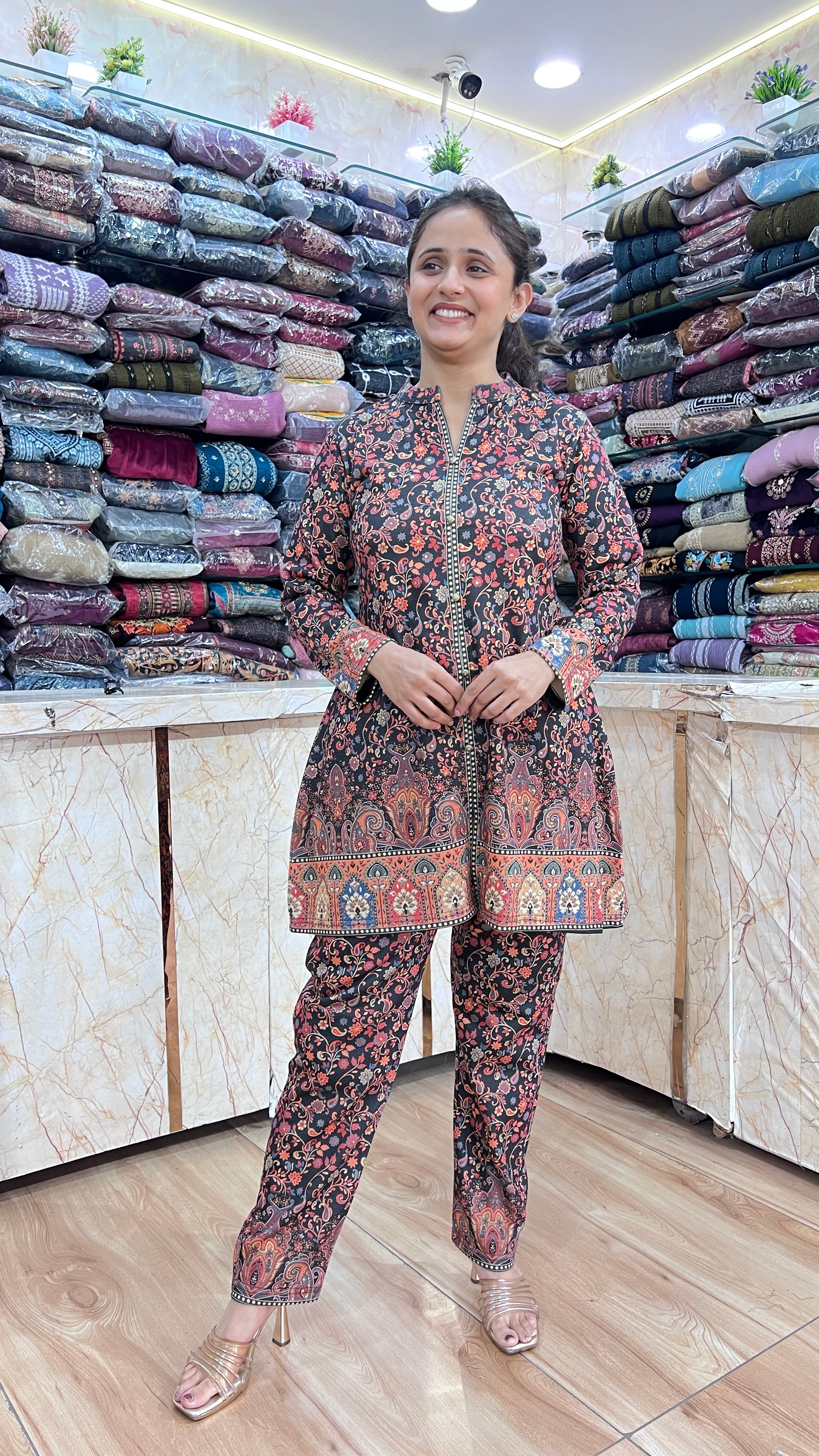 Karachi wool cord set (367)