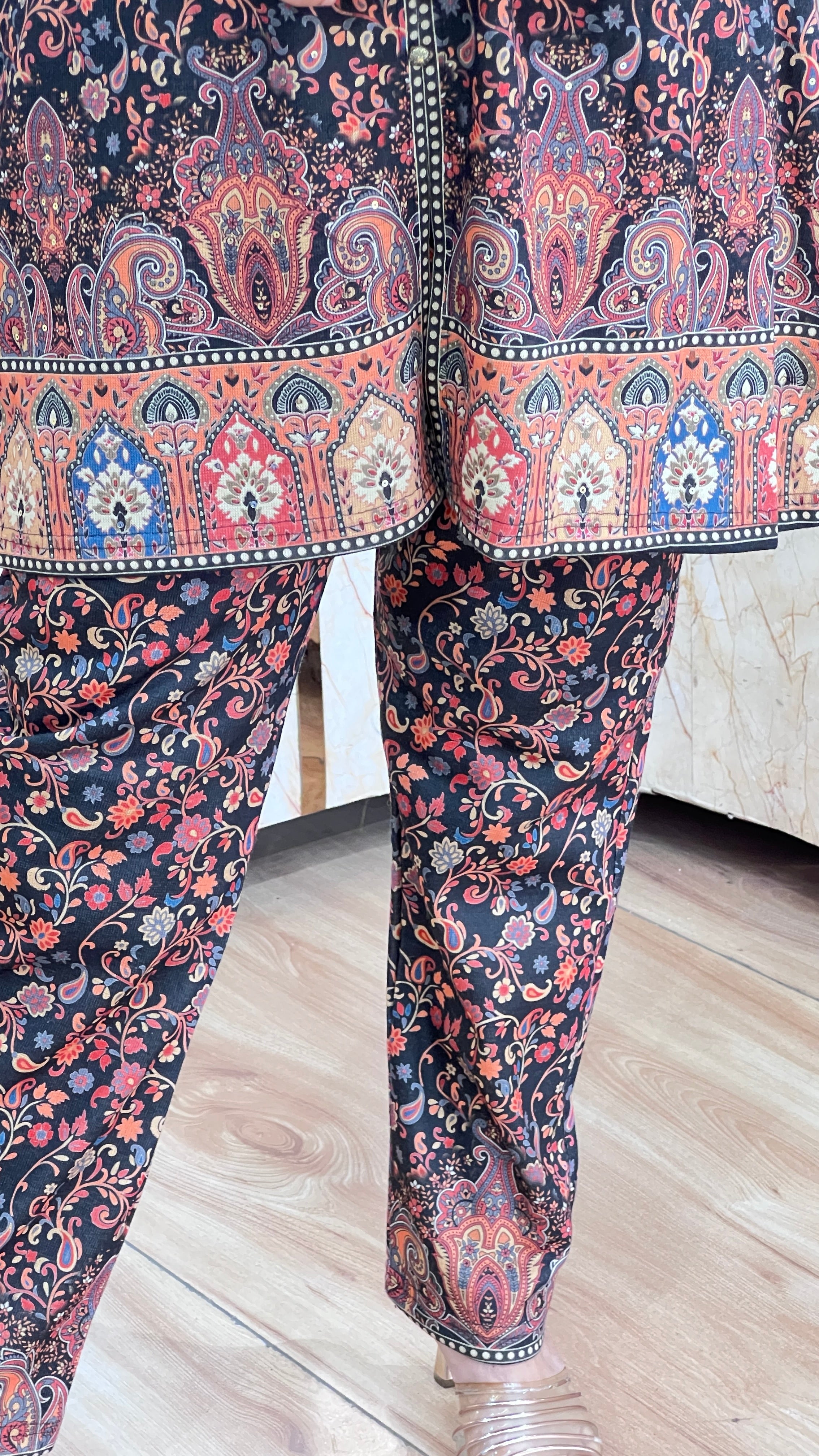 Karachi wool cord set (367)