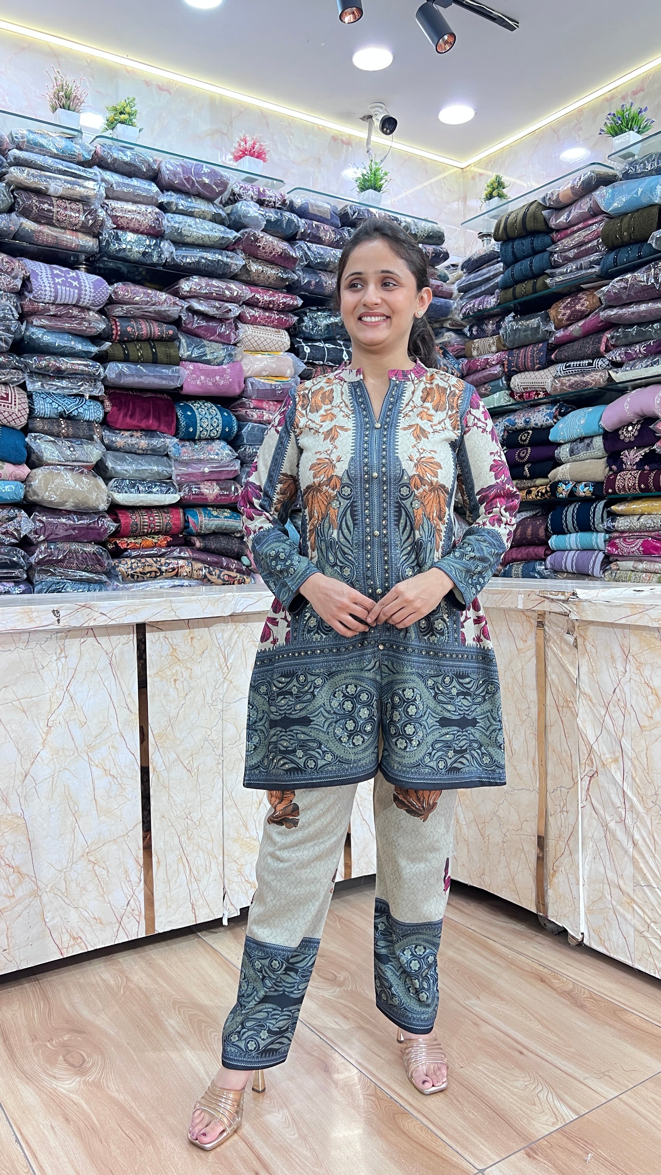 Karachi wool cord set (467)