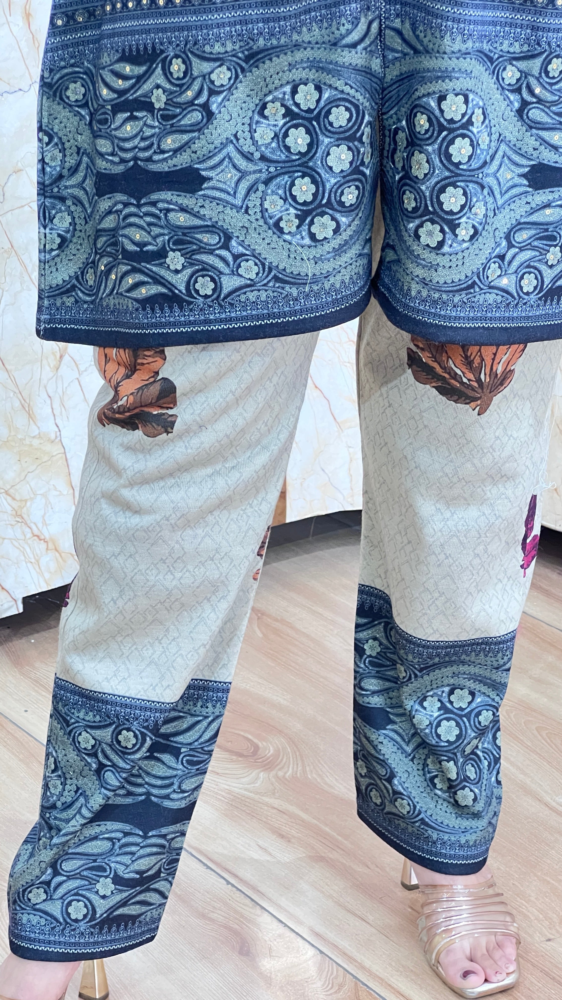 Karachi wool cord set (467)