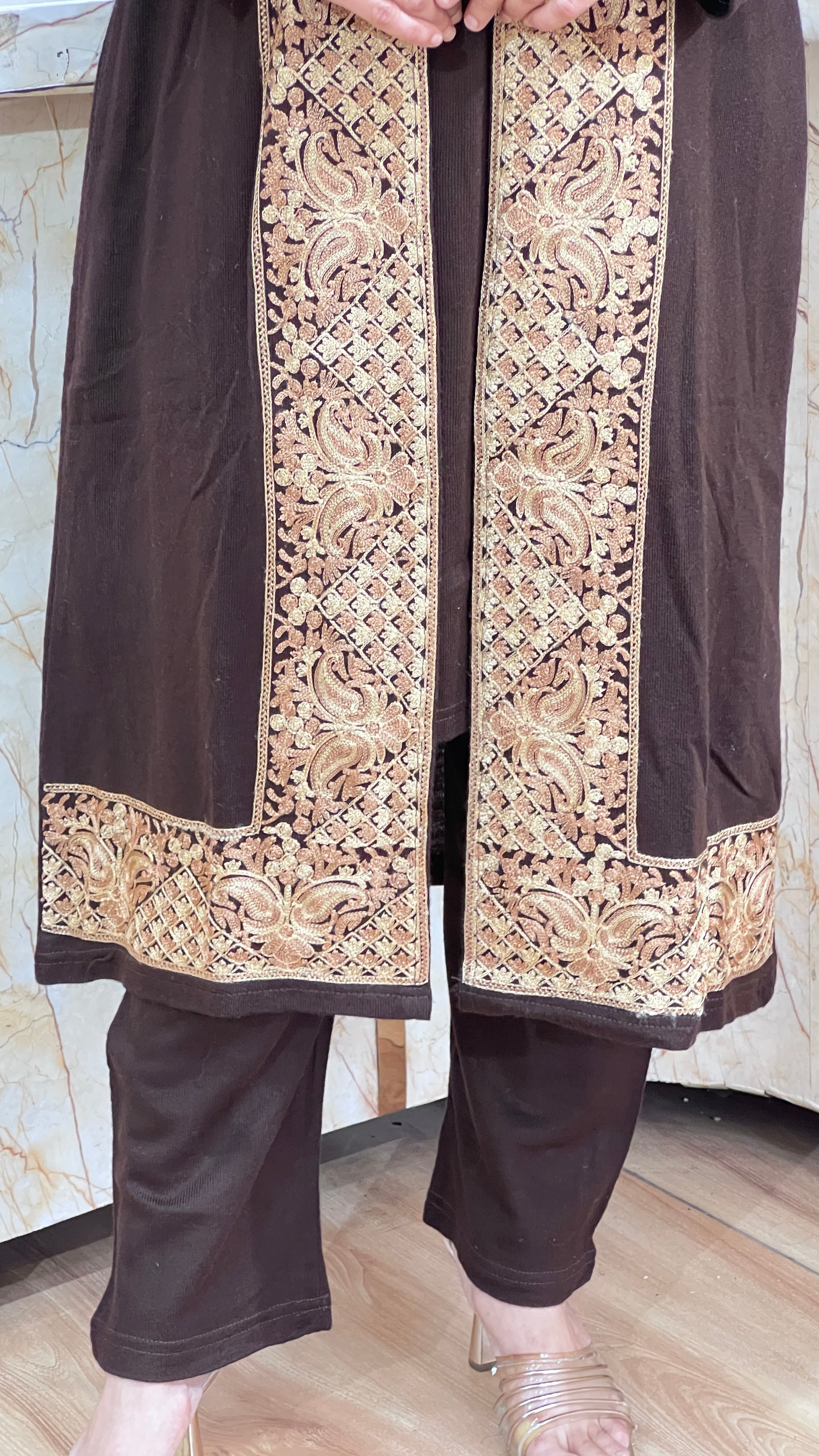 Pure daffodil shrug suit (3 piece)