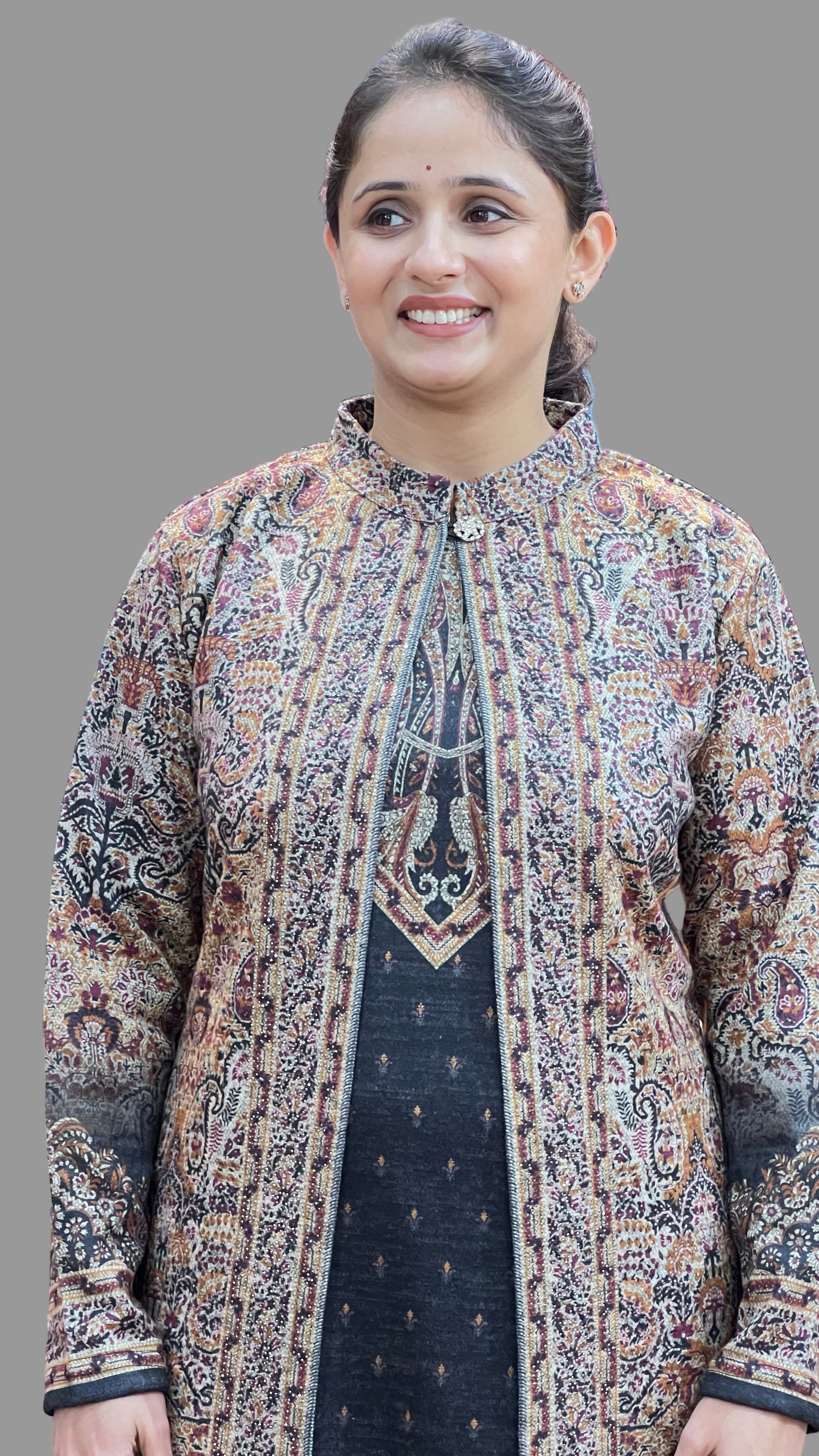 Karachi wool shrug suit (777767)
