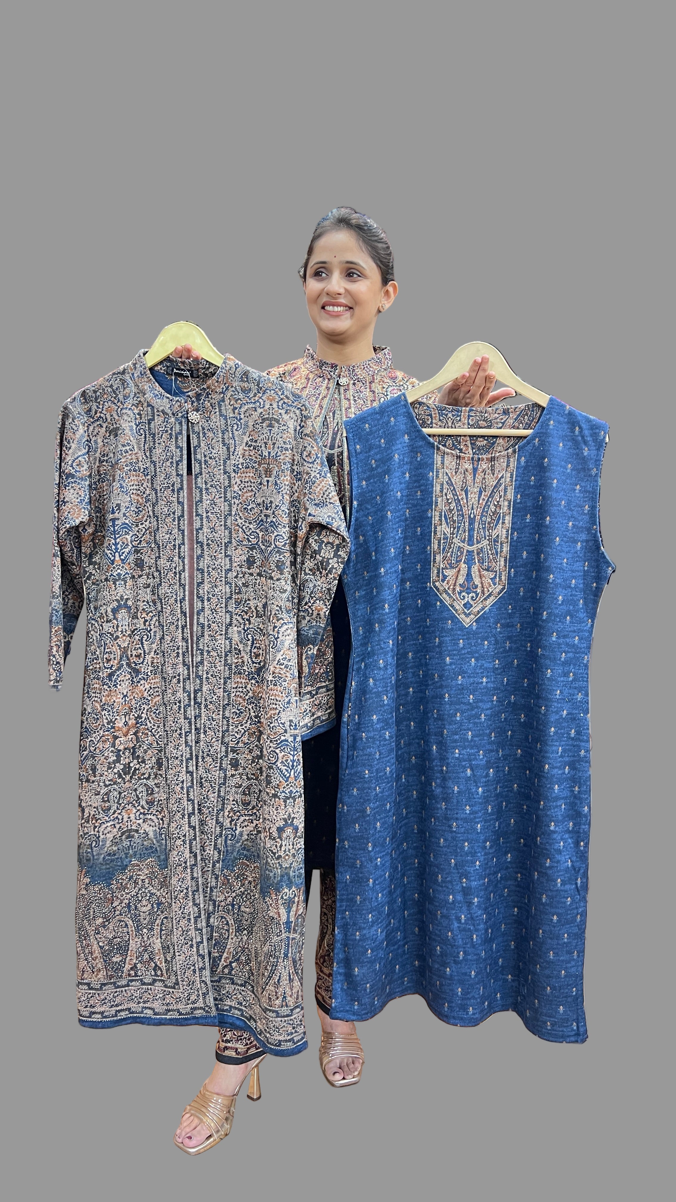 Karachi wool shrug suit (777767)