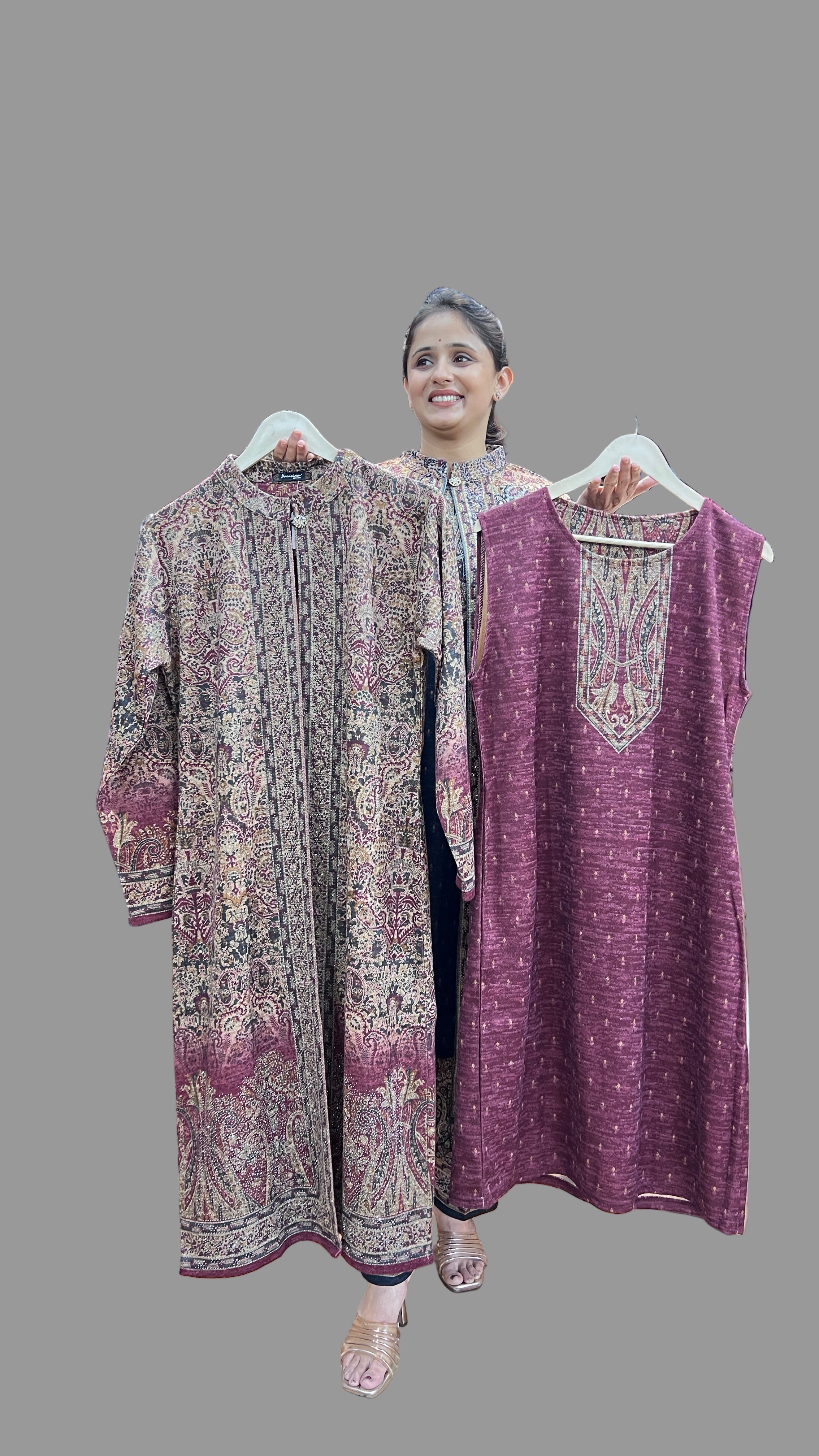 Karachi wool shrug suit (777767)