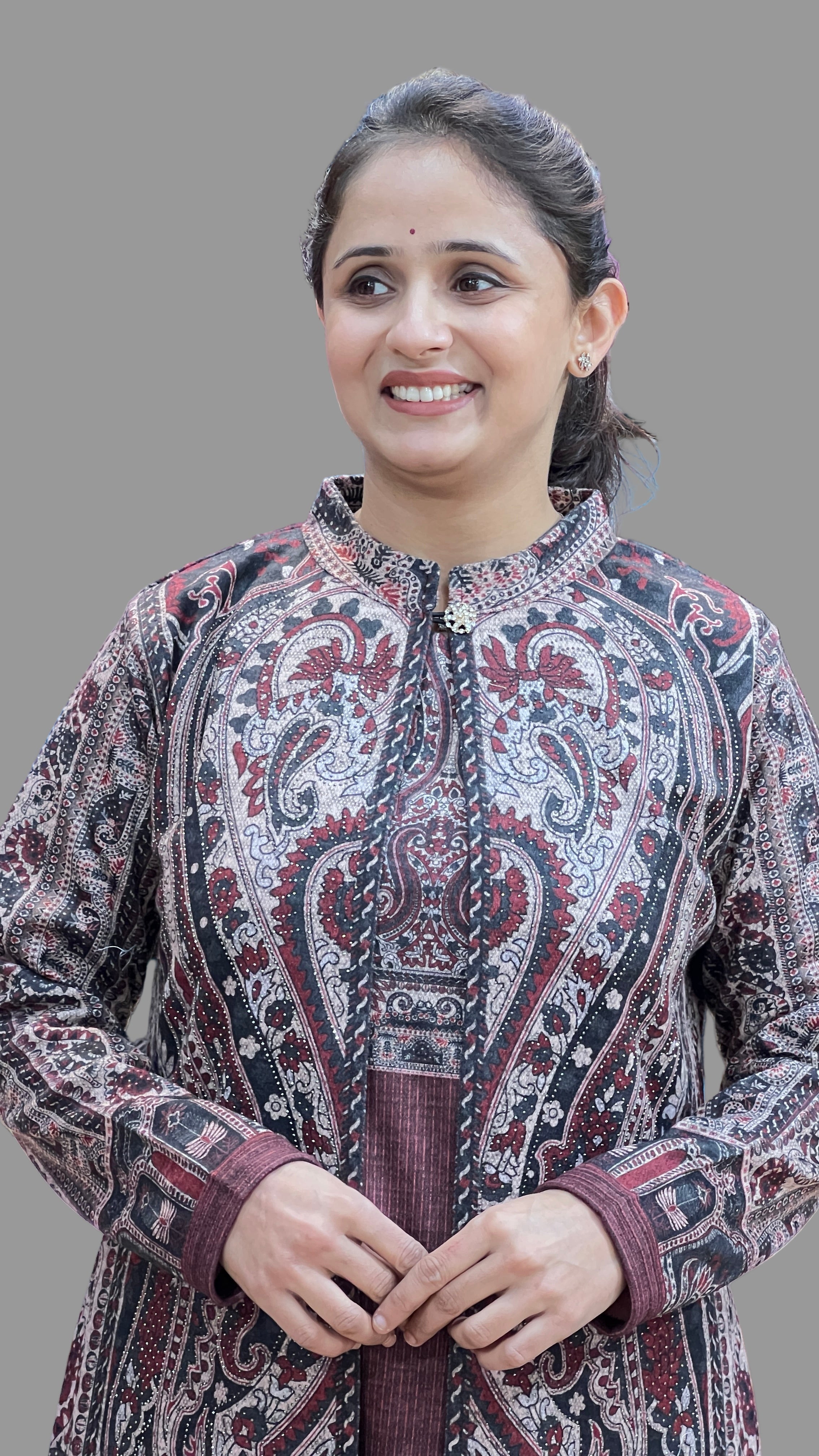 Karachi wool shrug suit (7767)