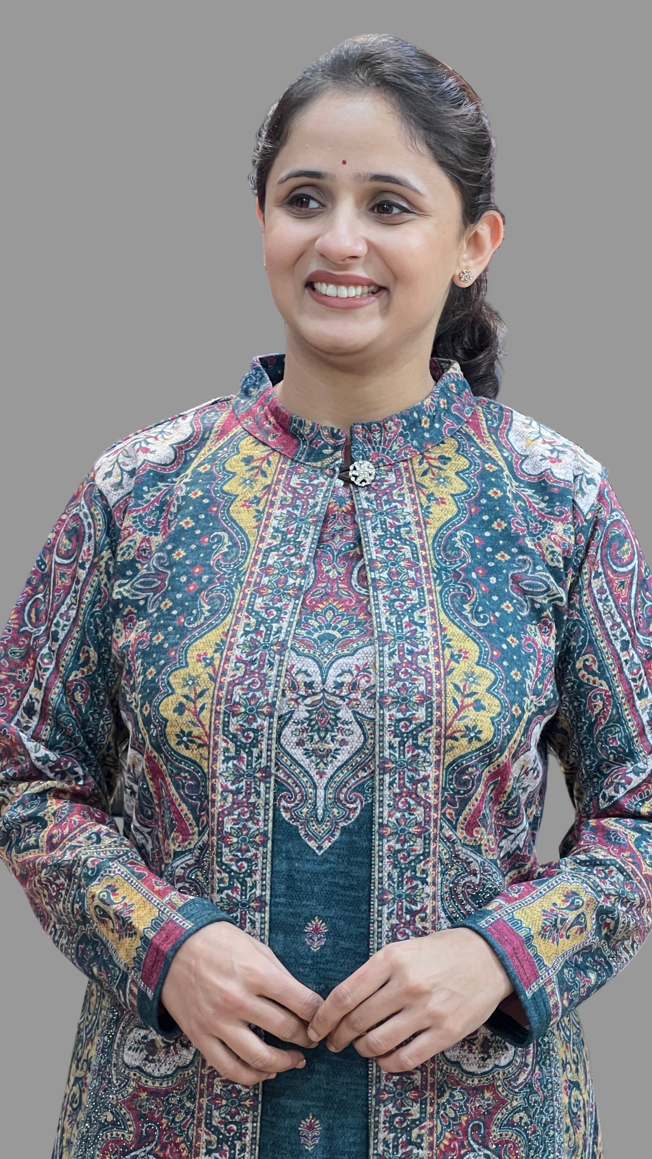 Karachi wool shrug suit (767)