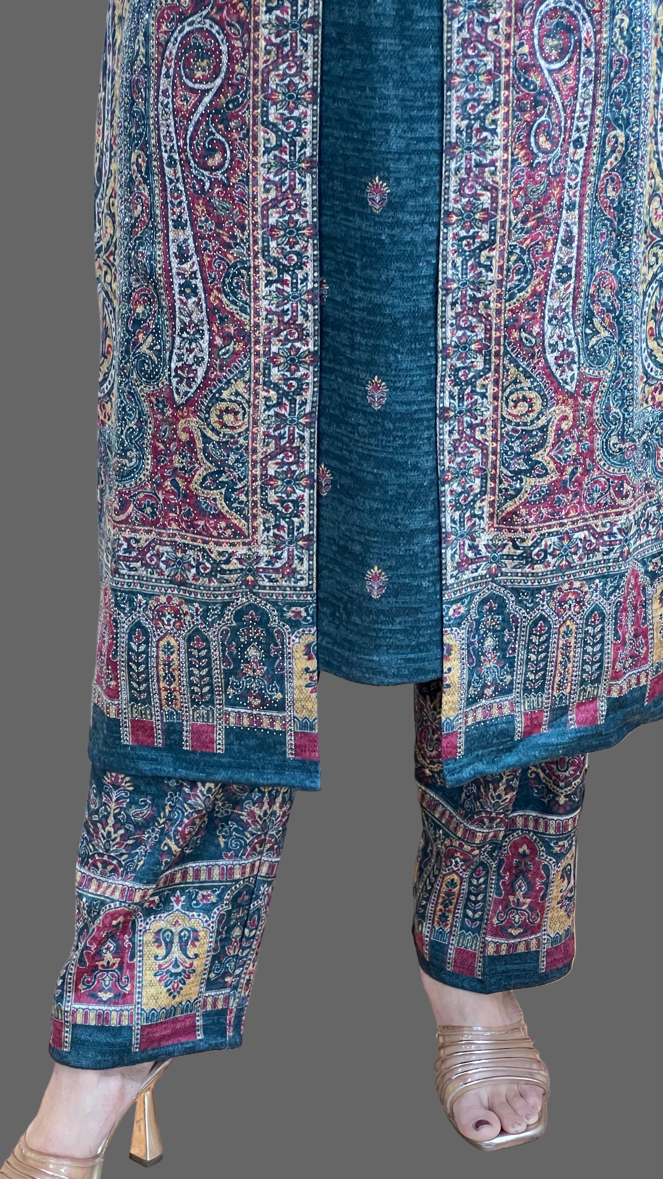 Karachi wool shrug suit (767)