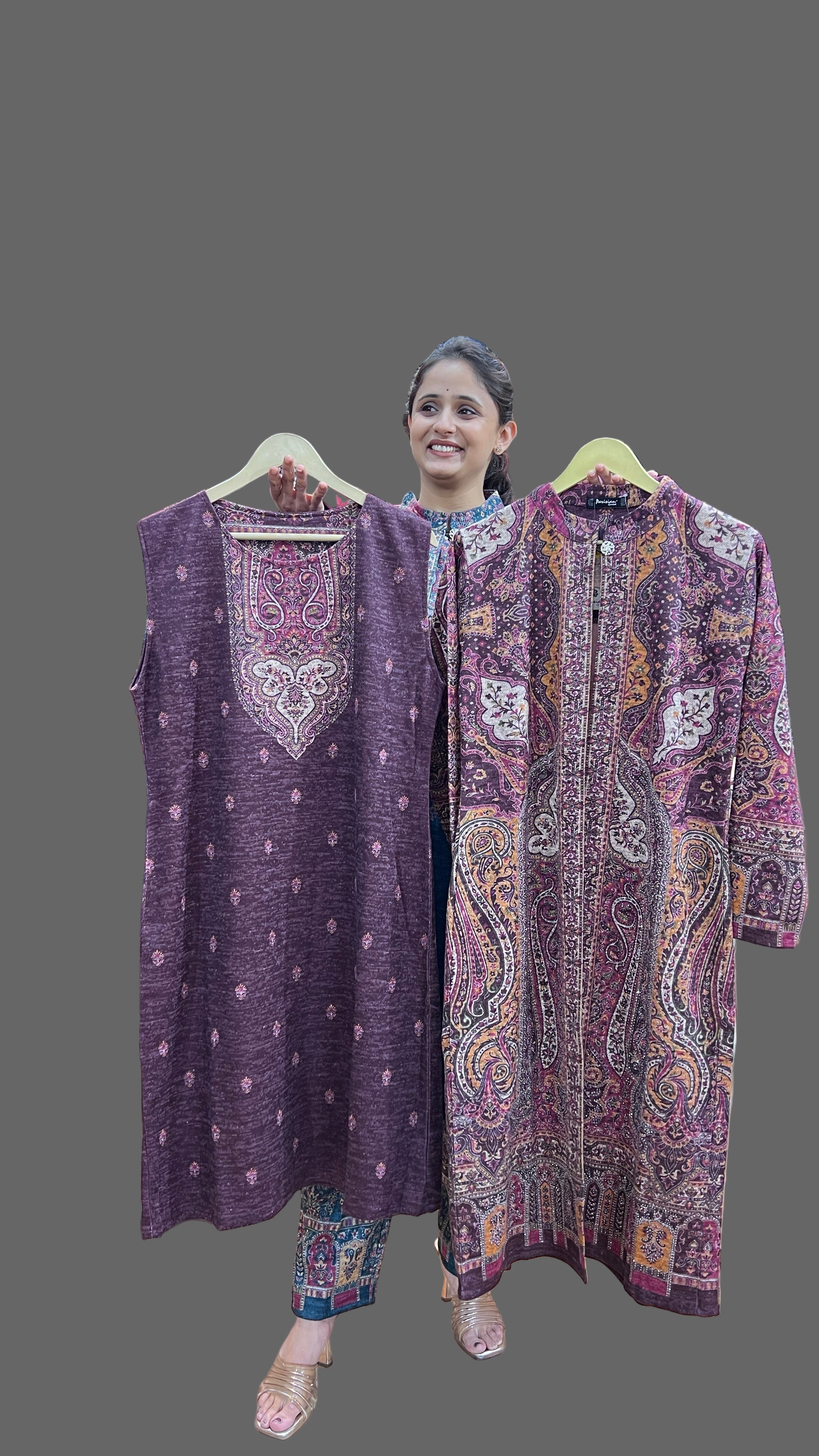 Karachi wool shrug suit (767)