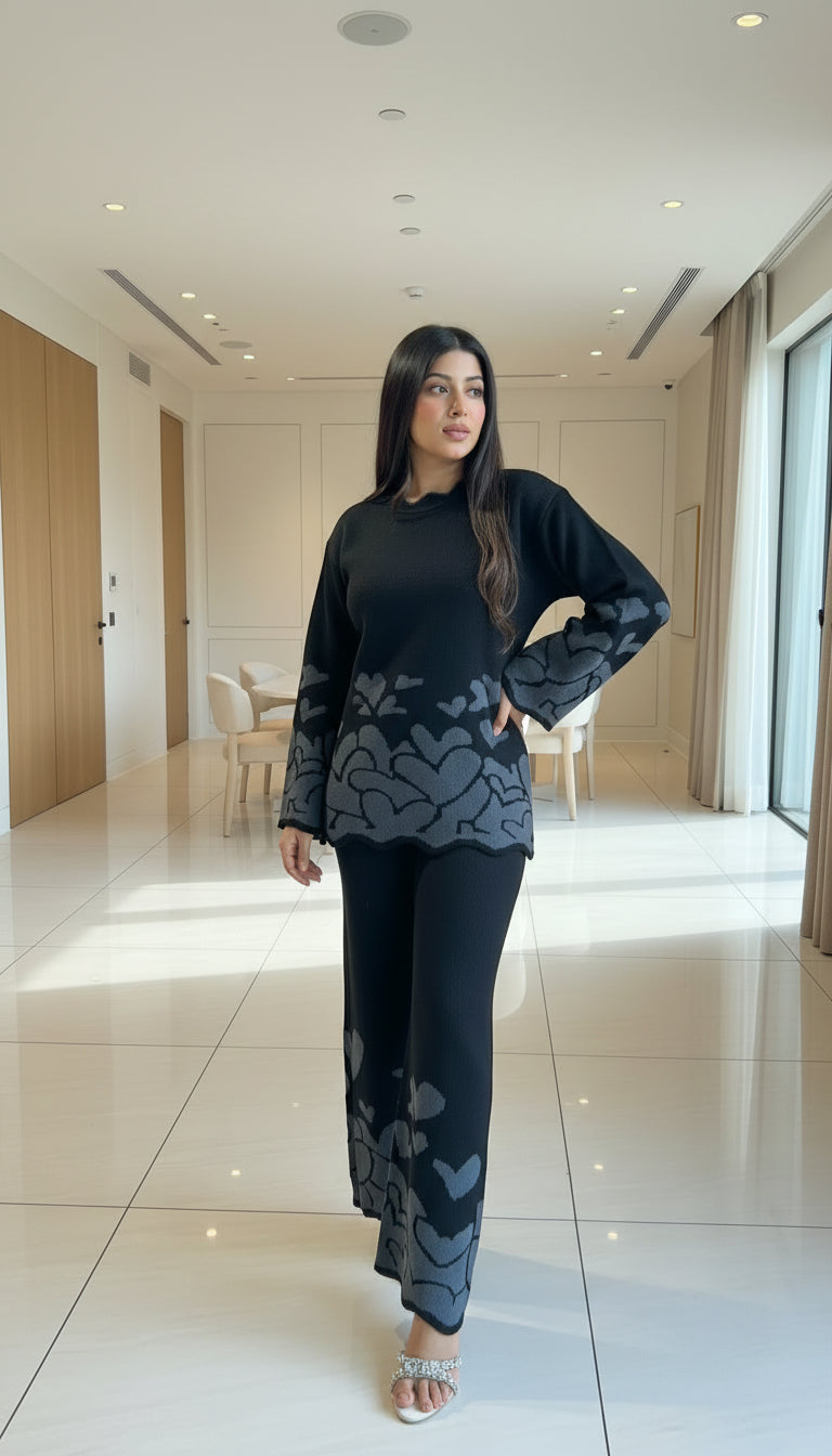 Soft wool cord set (2606)