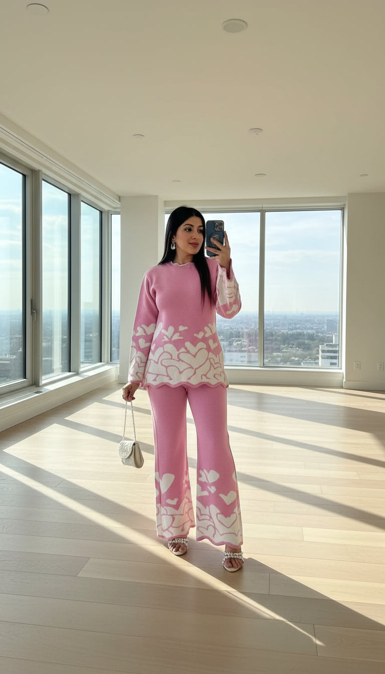 Soft wool cord set (2606)