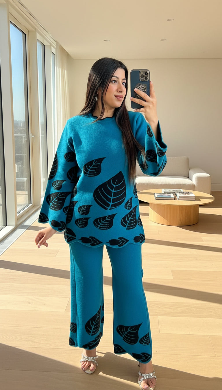 Soft wool cord set (2608)