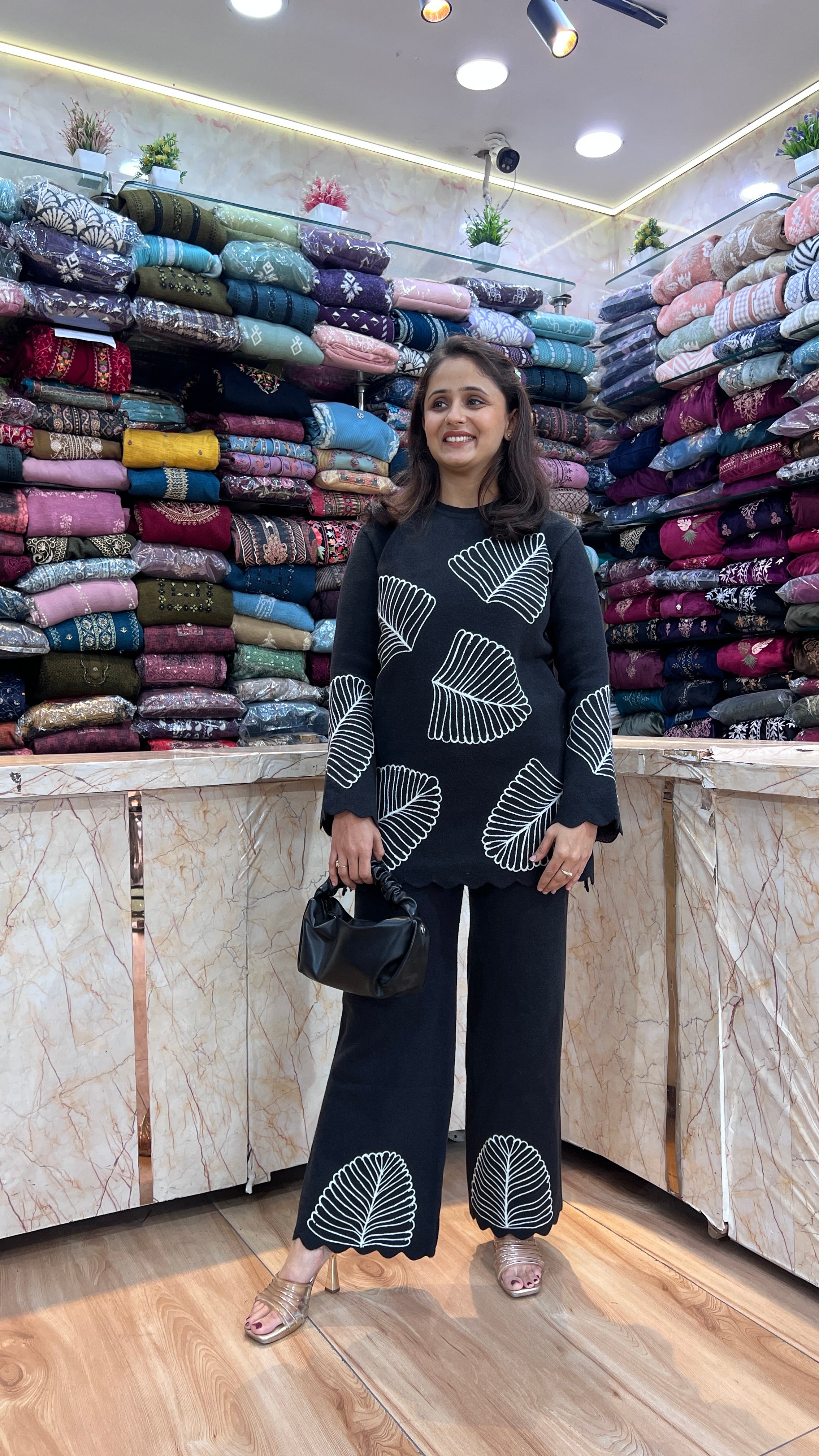 Soft wool cord set (167)