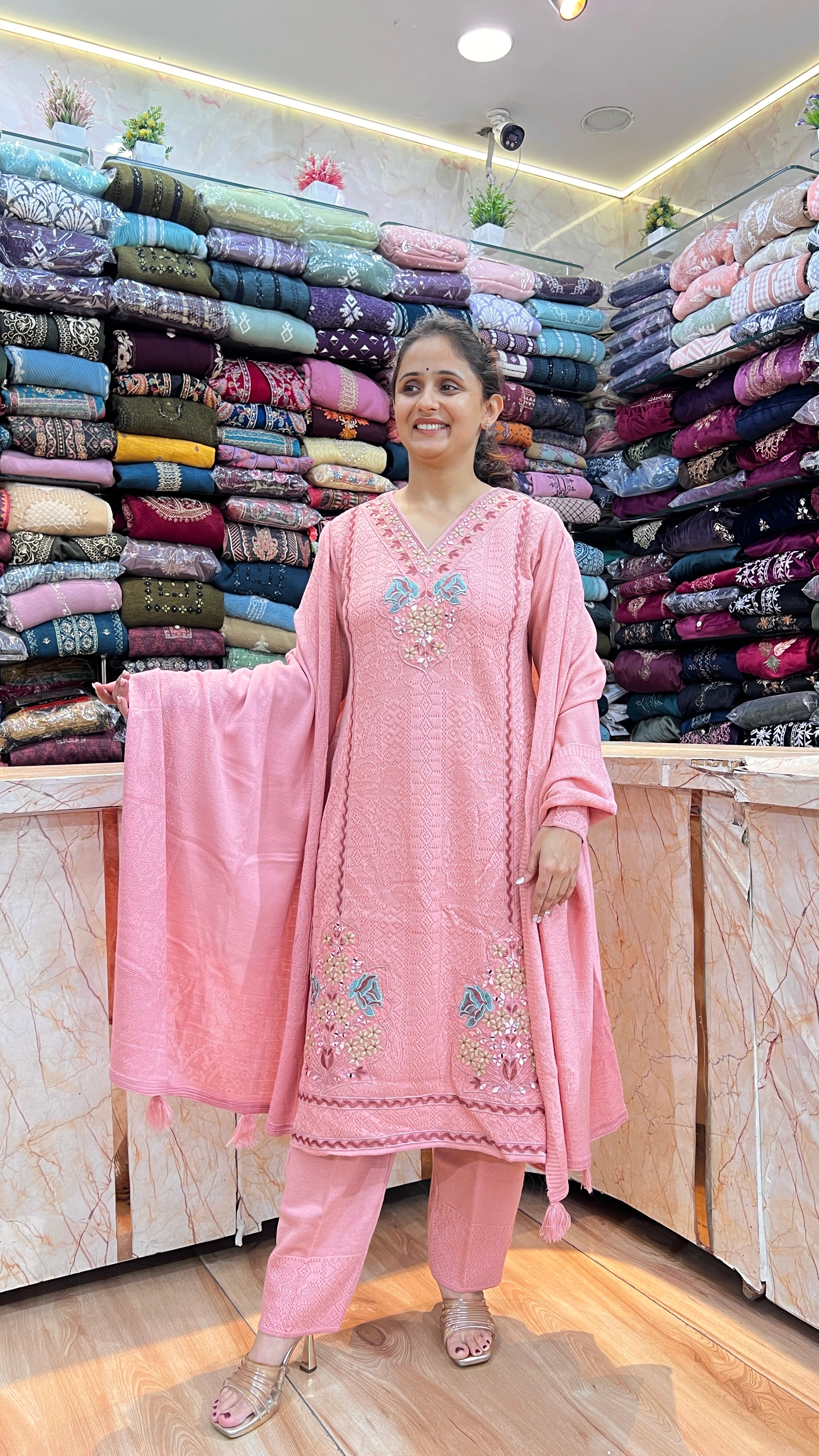 Premium wool knitted suit(dc 767)