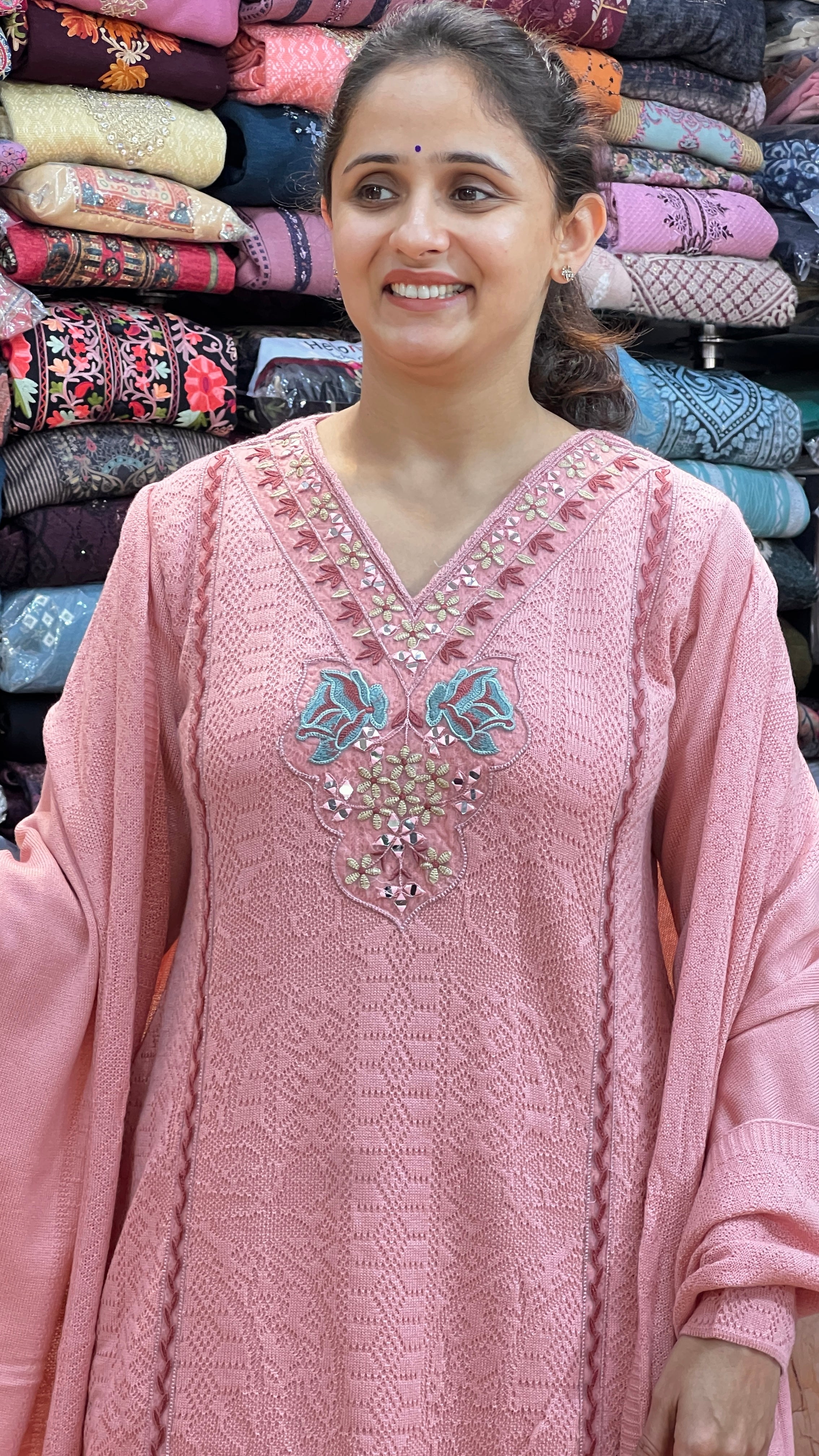 Premium wool knitted suit(dc 767)