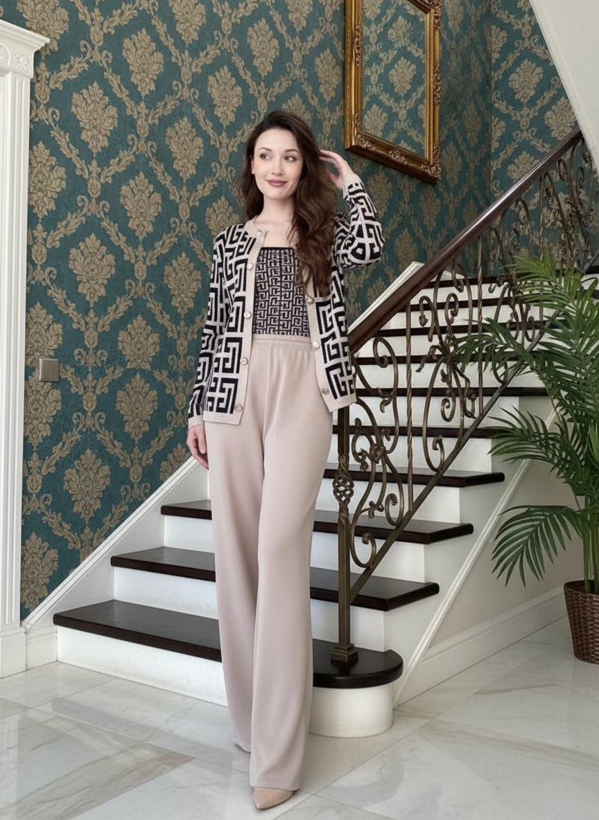 Woolen cord ( 3 piece set )