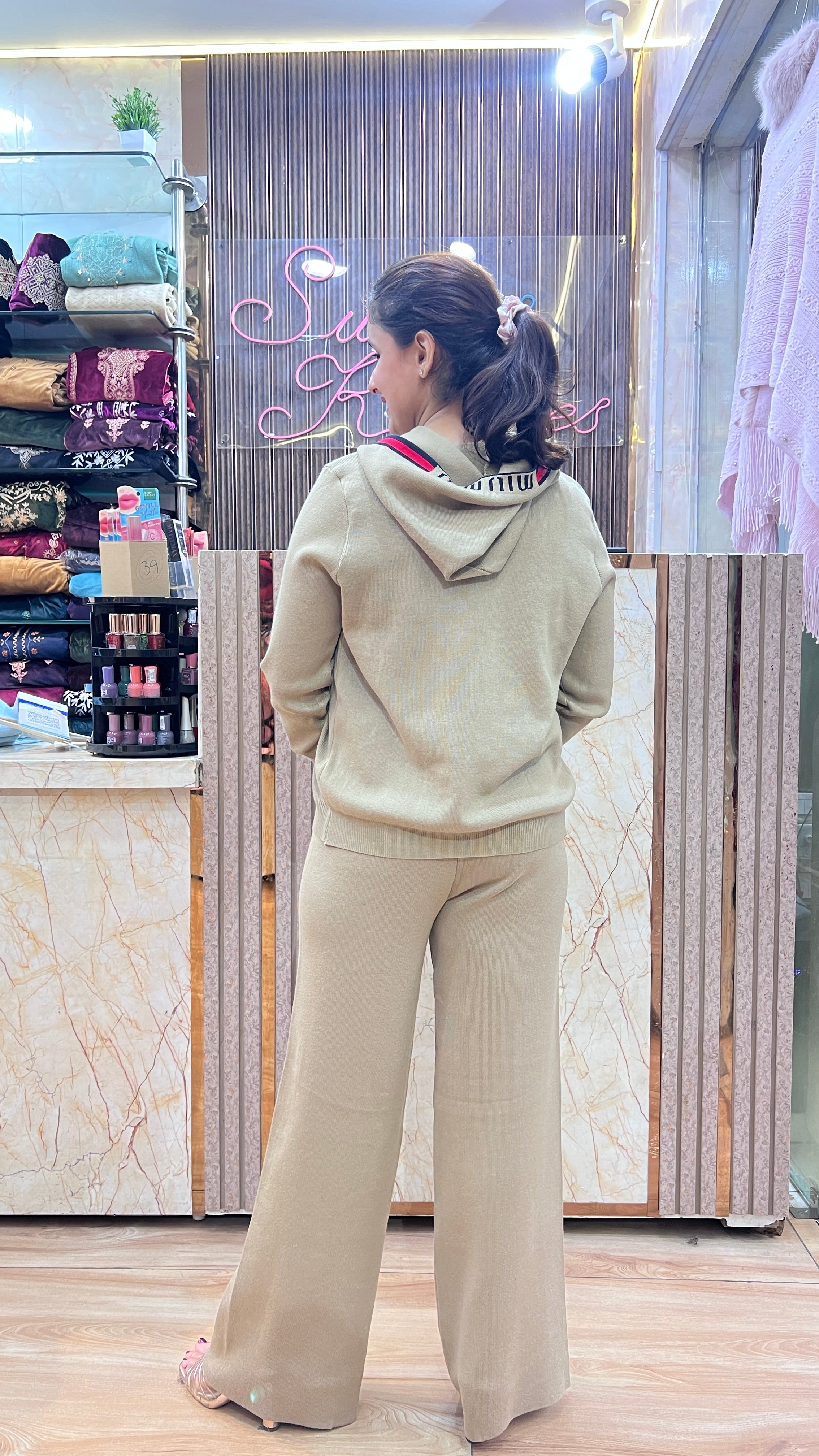 Imported wool 3 piece cord (sut 967)