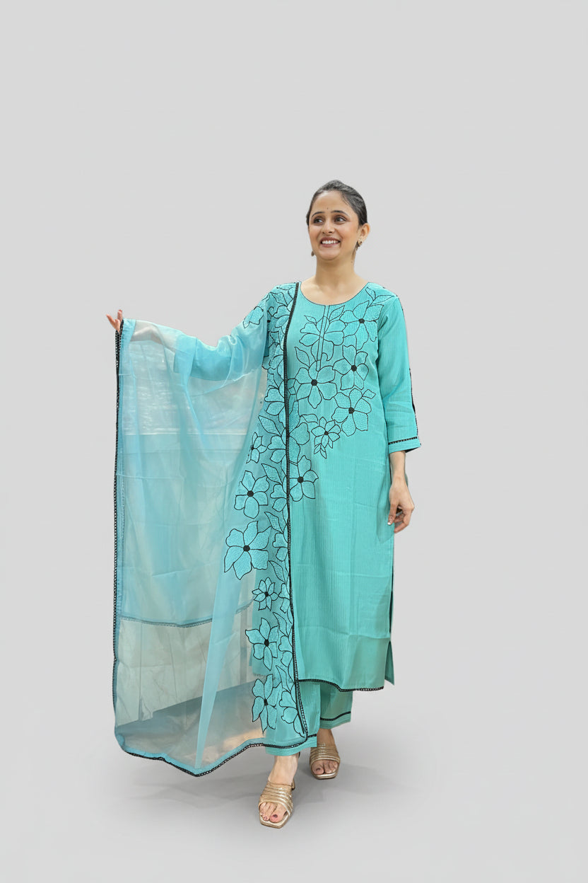 Designer cotton suit (na 1467)
