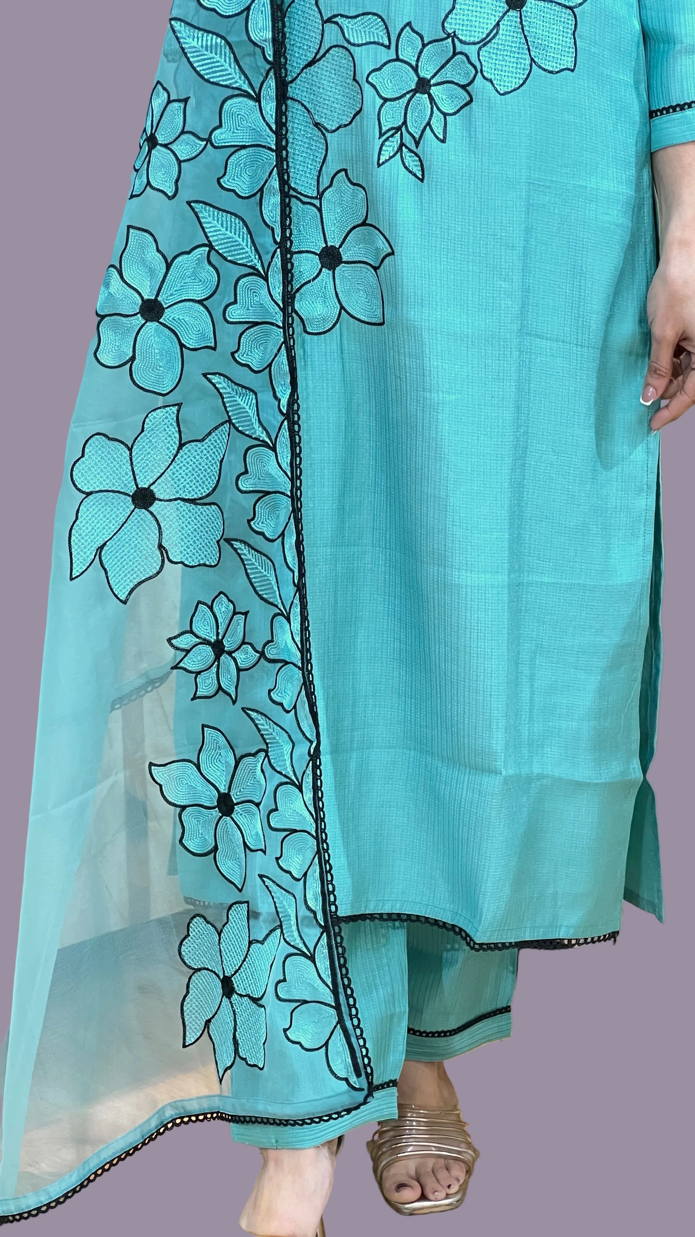 Designer cotton suit (na 1467)