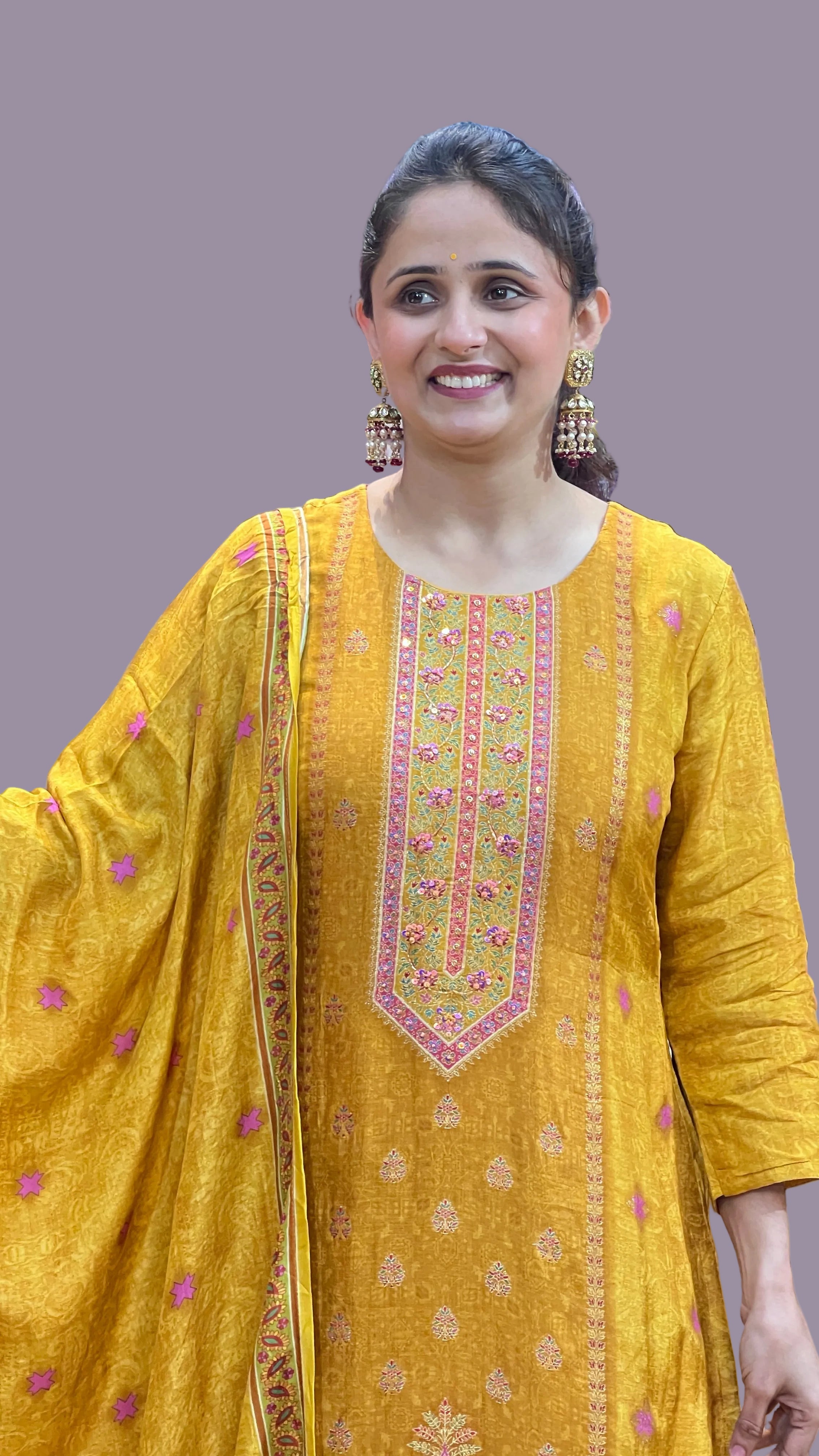 Pure viscose silk suit ( na 1767)