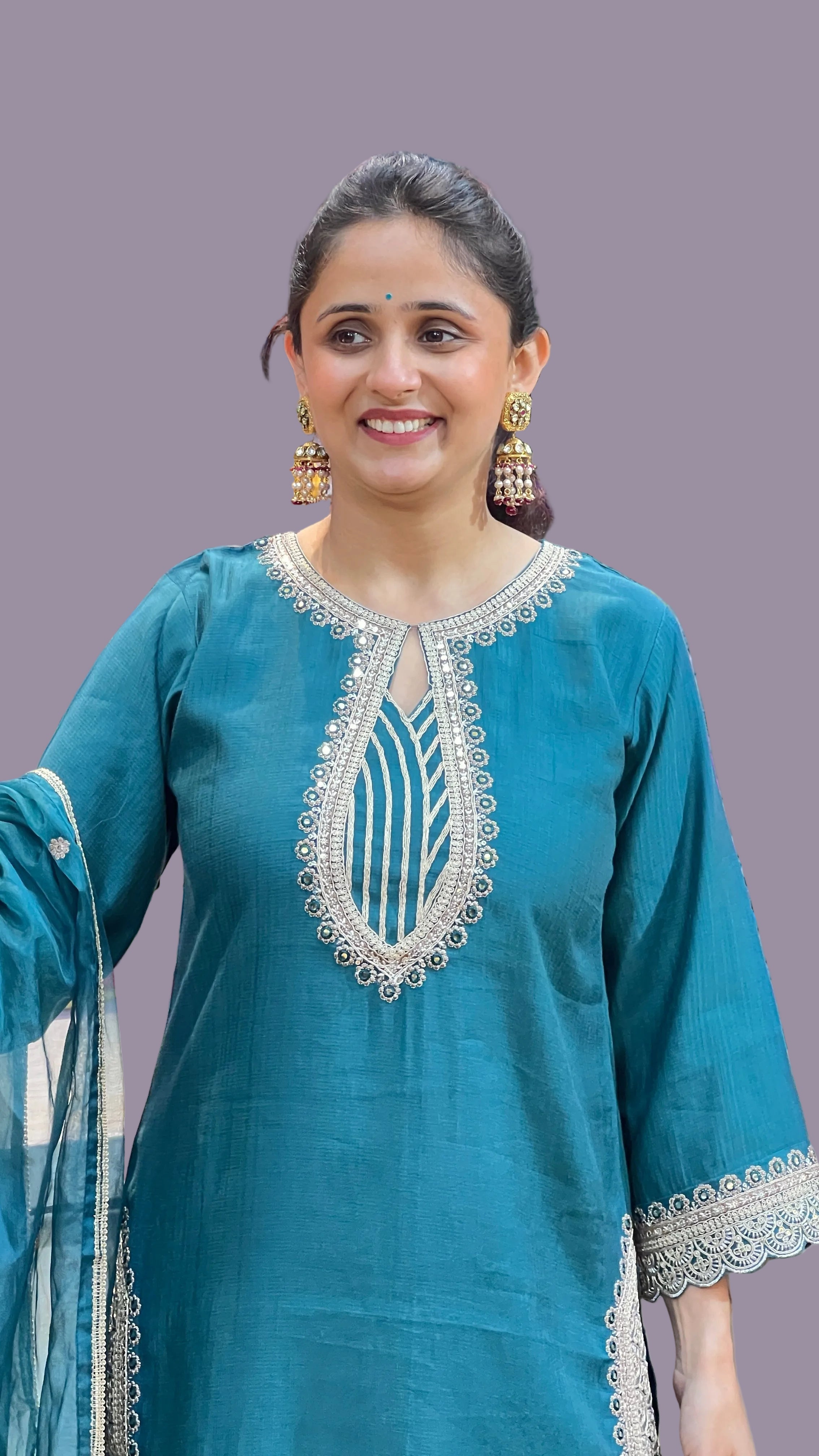 Jacquard cotton suit (na 1367)