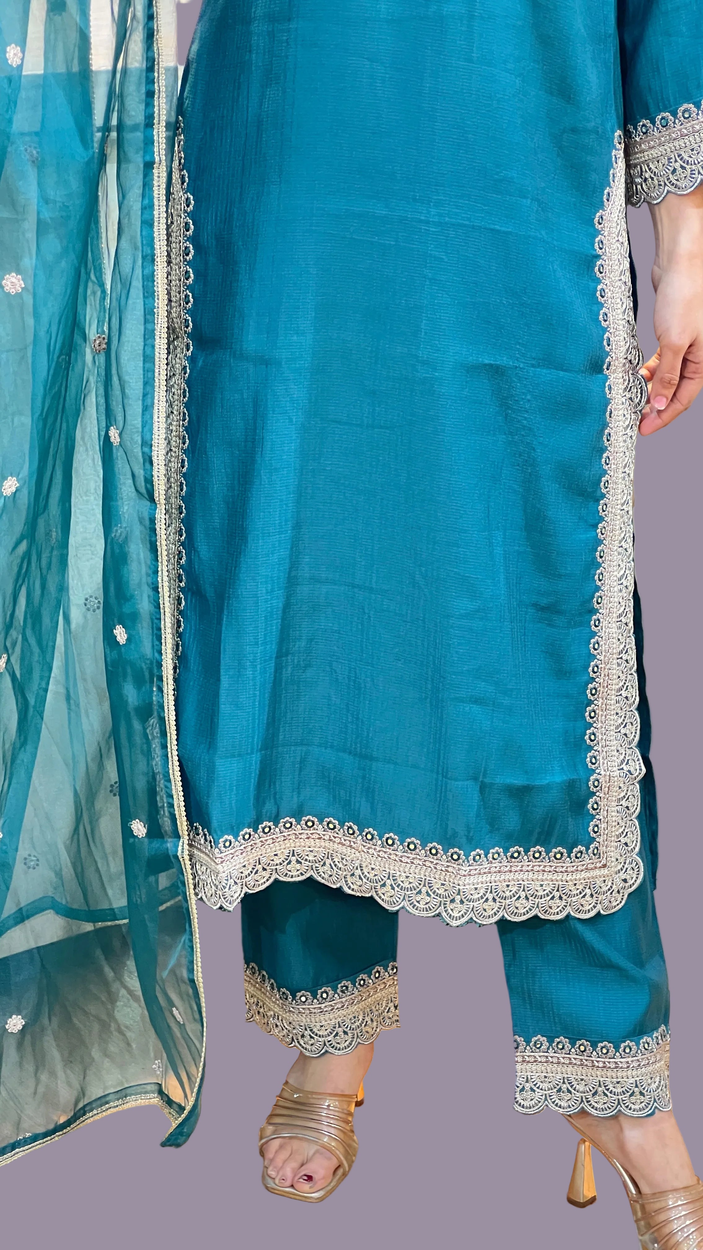 Jacquard cotton suit (na 1367)