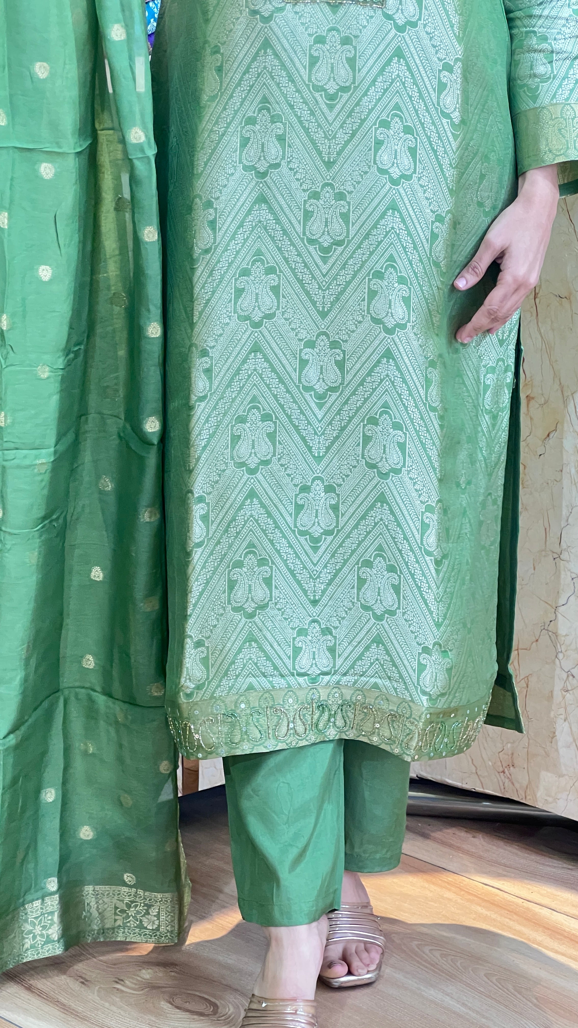 Pure banarsee suit ( na 1167 )