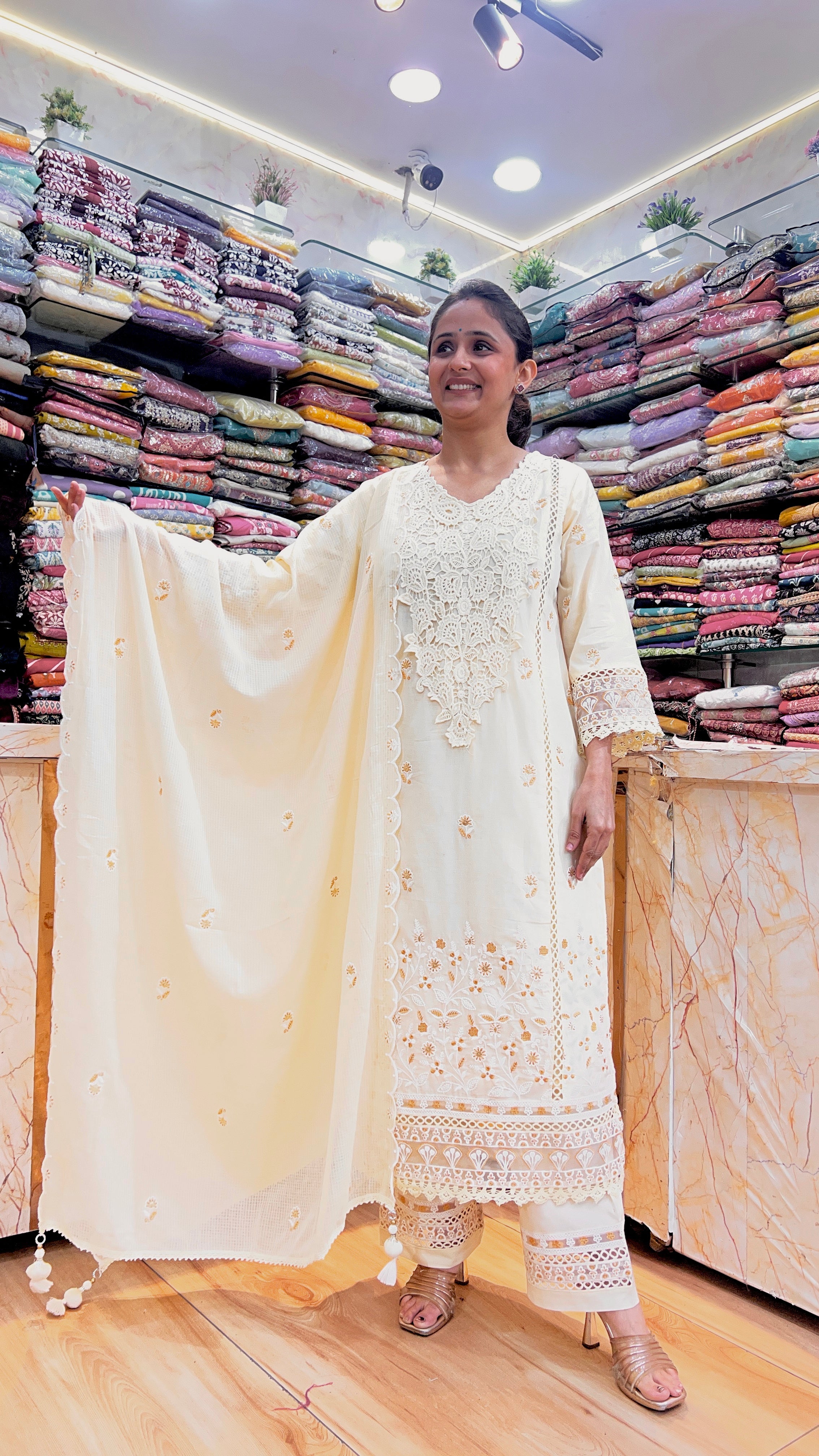 Premium mul cotton suit (tj 226670)