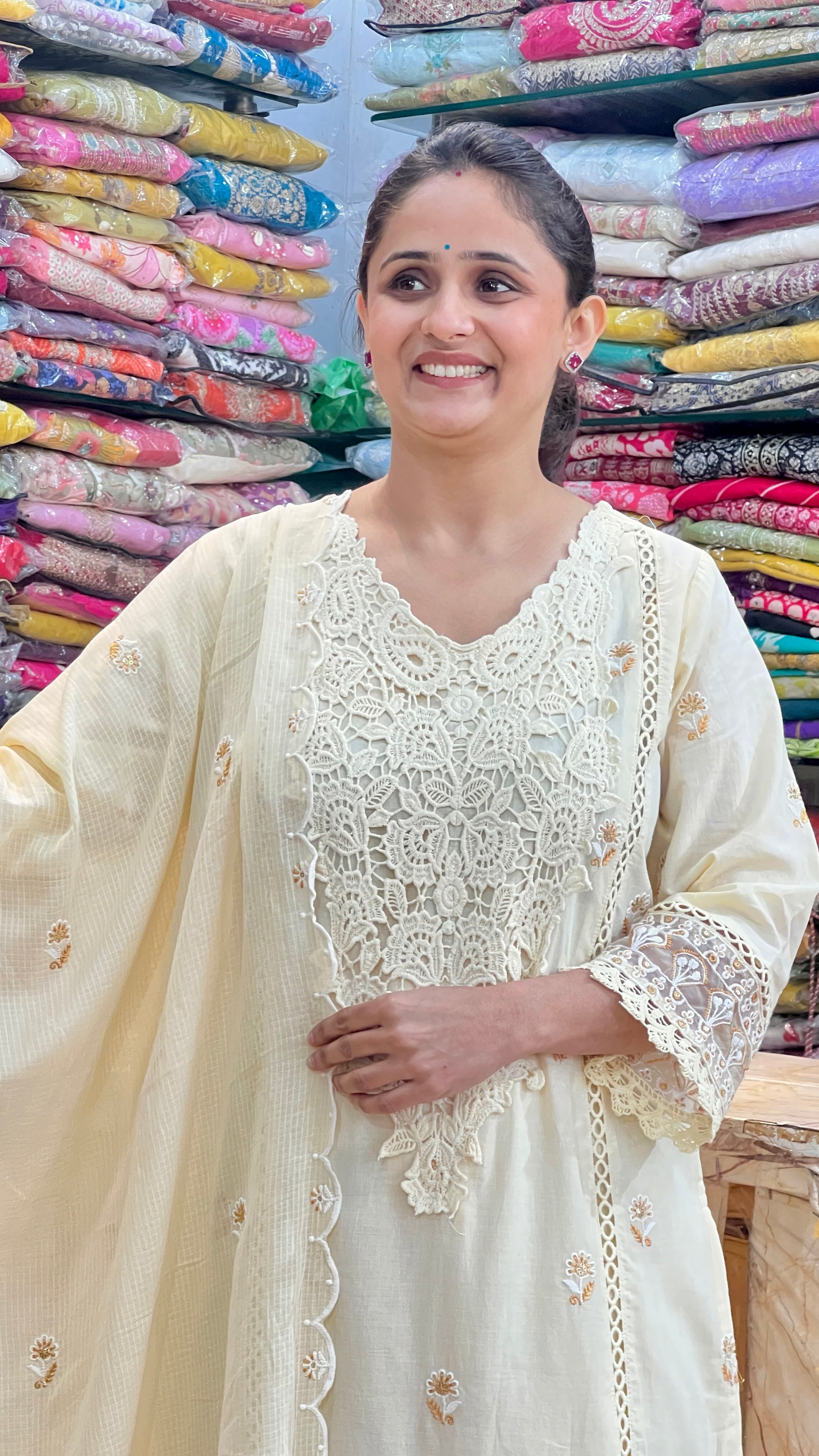 Premium mul cotton suit (tj 226670)