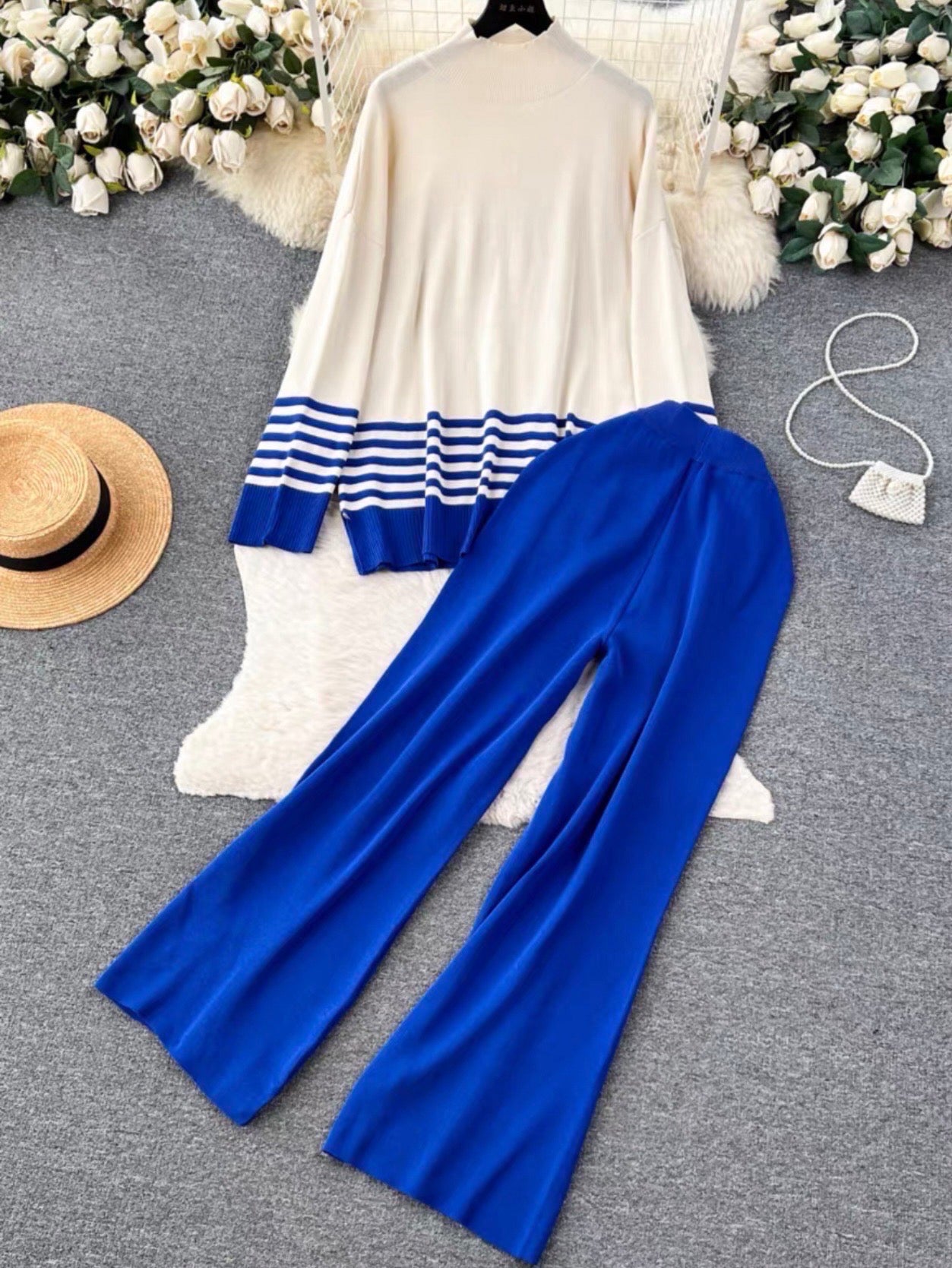 Aasya stripes cord set