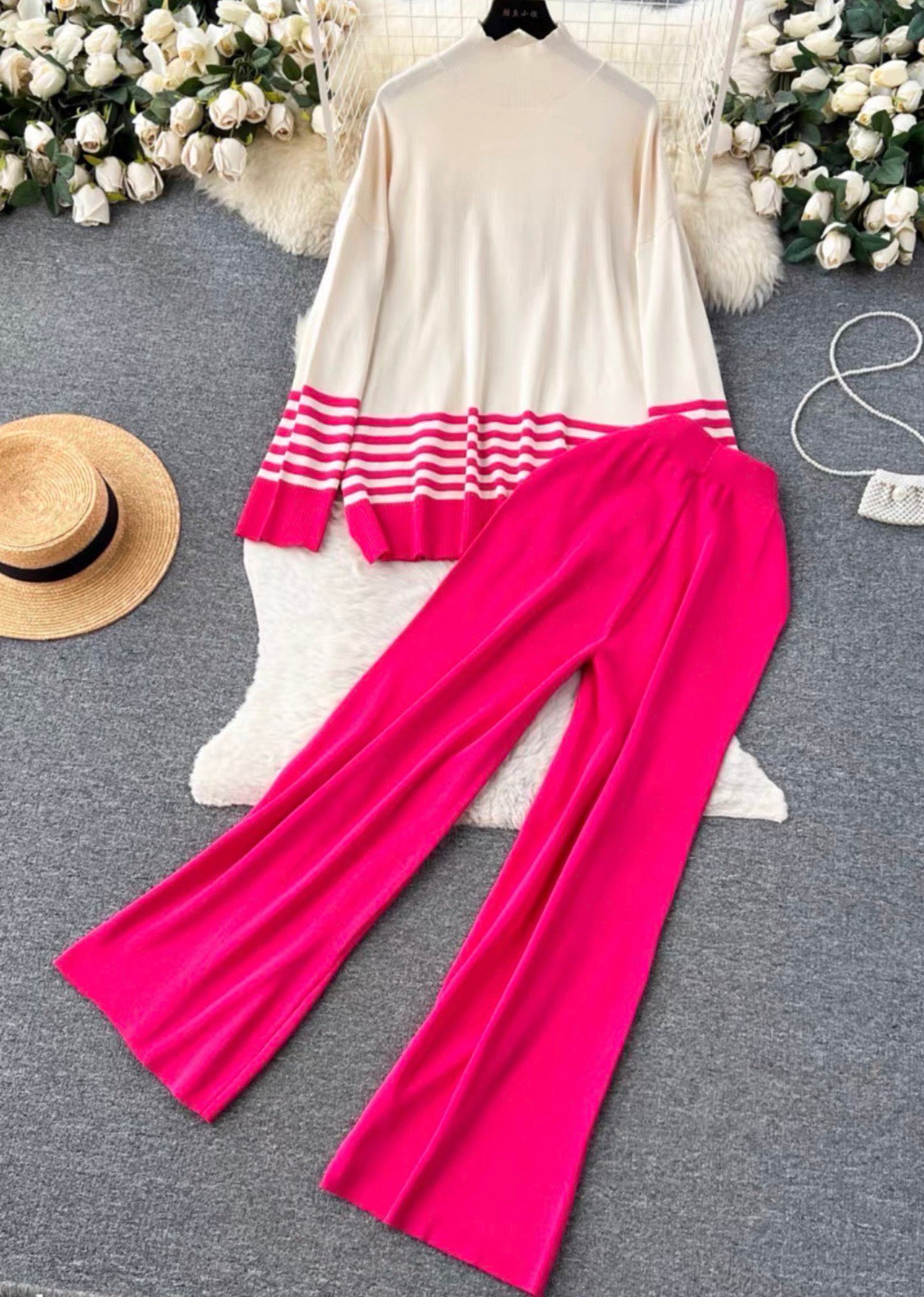 Aasya stripes cord set