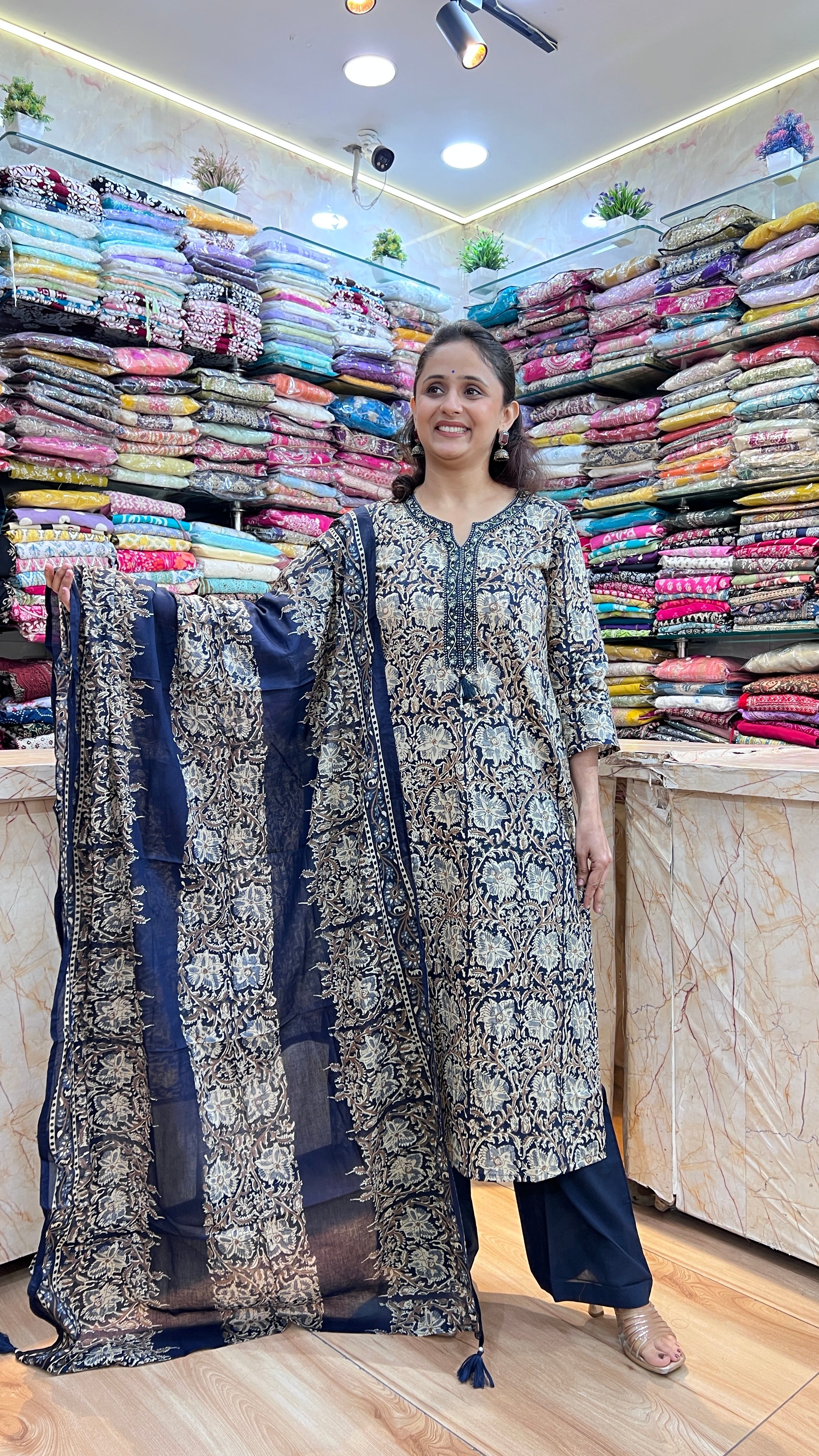 Pure cotton plazo suit ( tls 12067 )