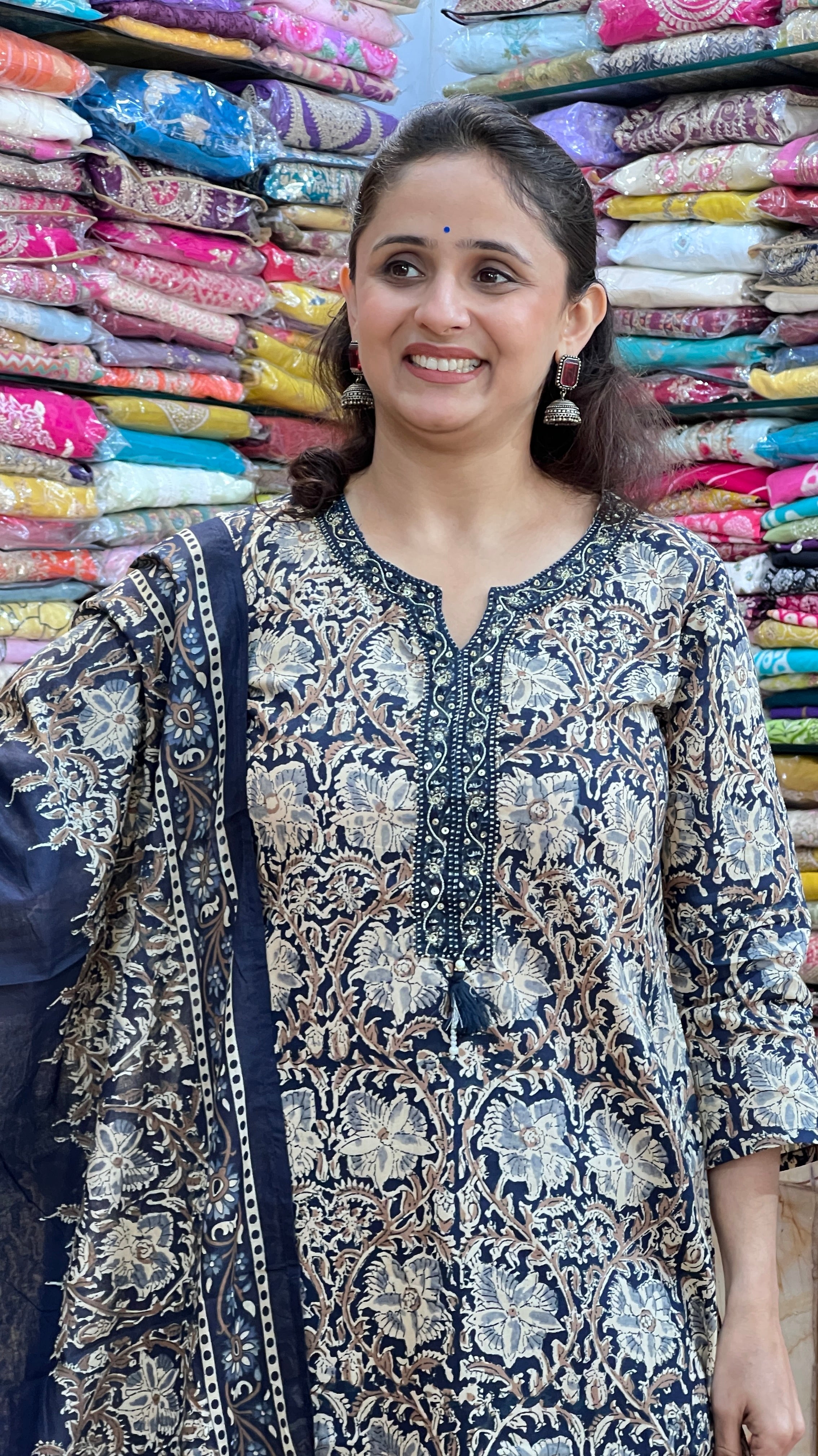 Pure cotton plazo suit ( tls 12067 )