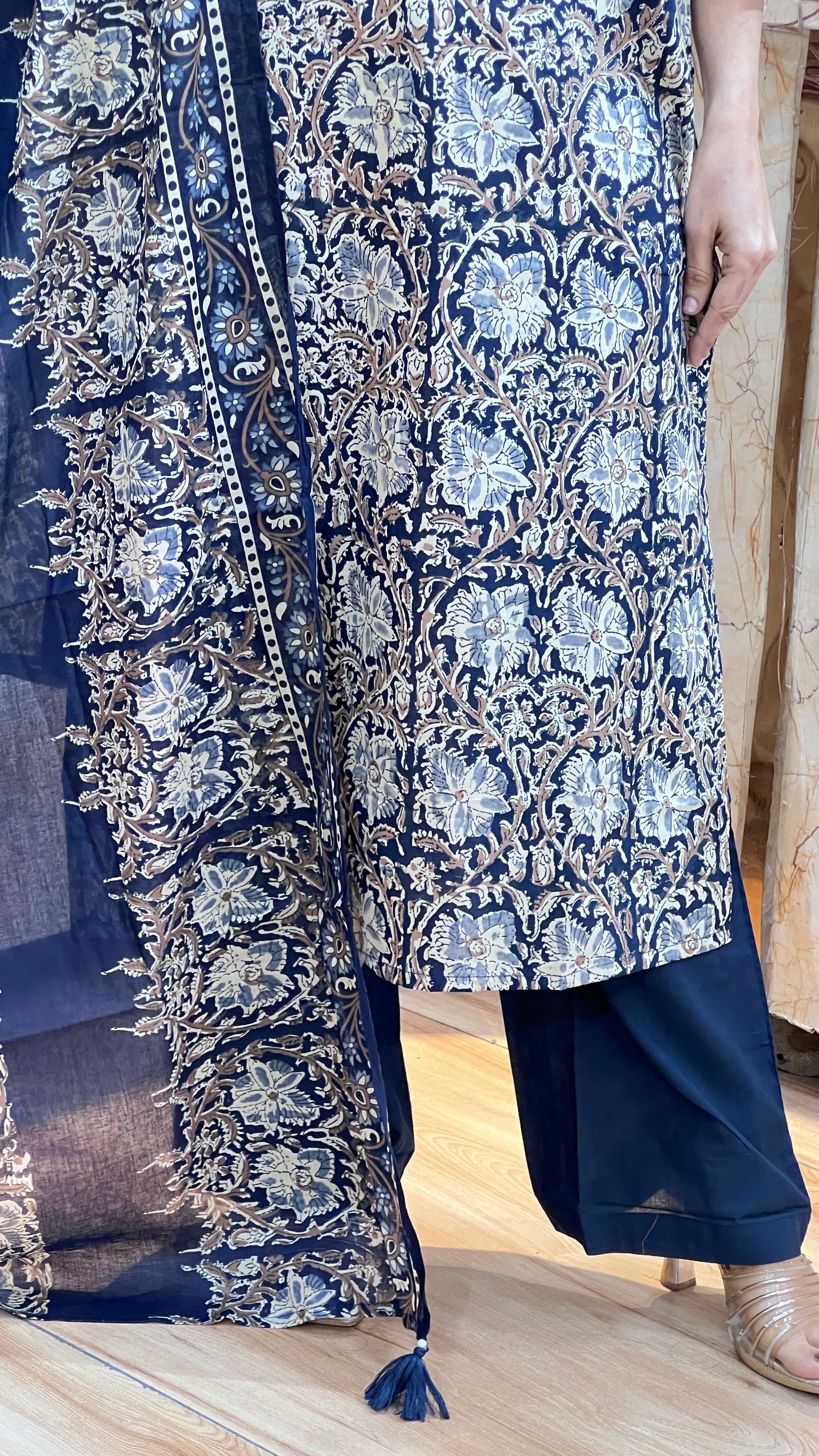 Pure cotton plazo suit ( tls 12067 )