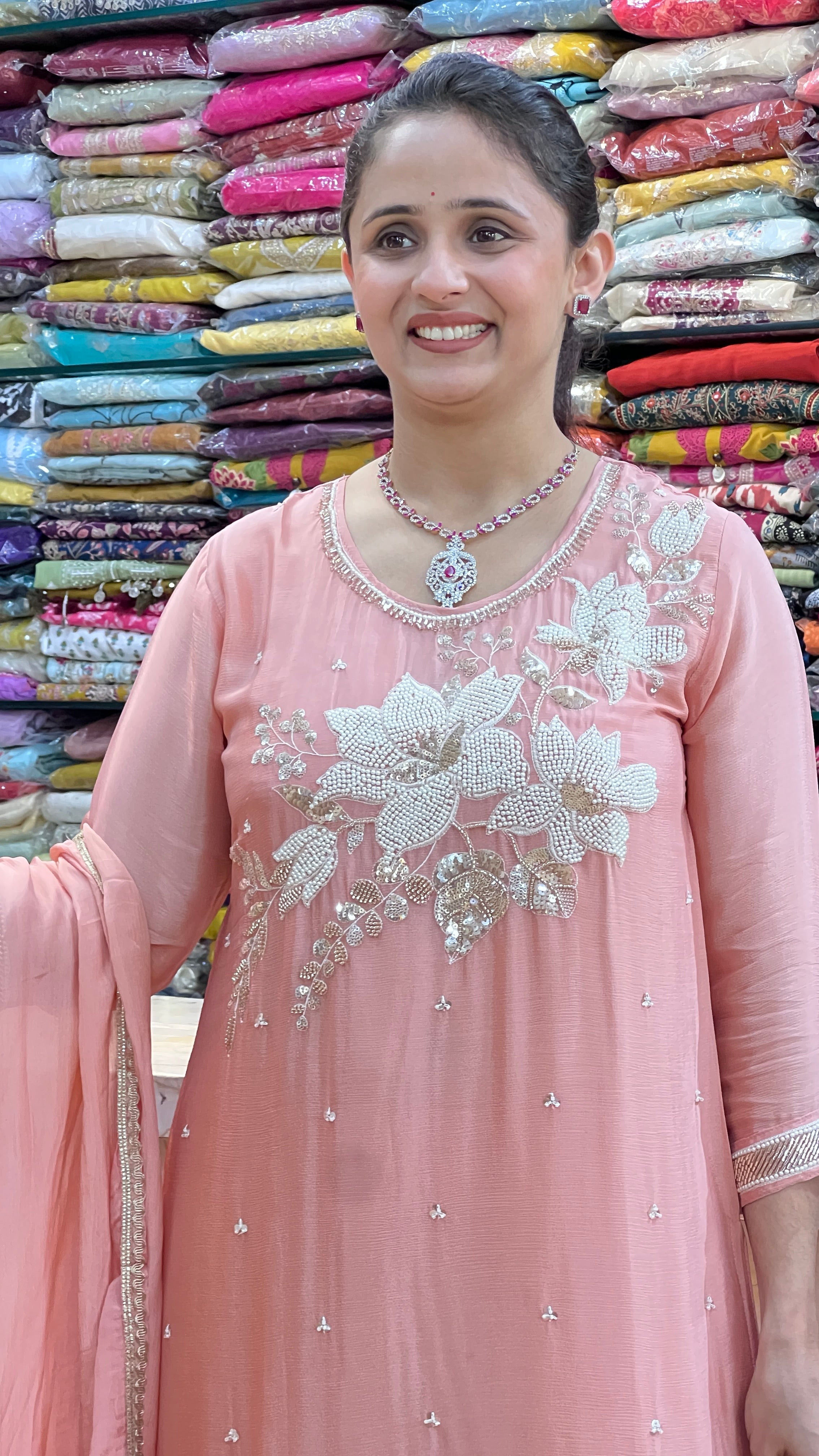 Chinon pearl work suit ( ym 57367 )