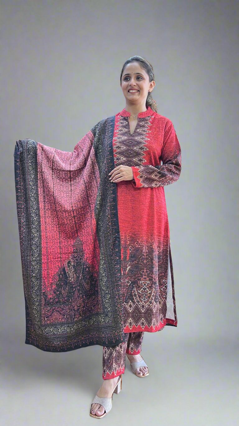 ajass karachi wool suit