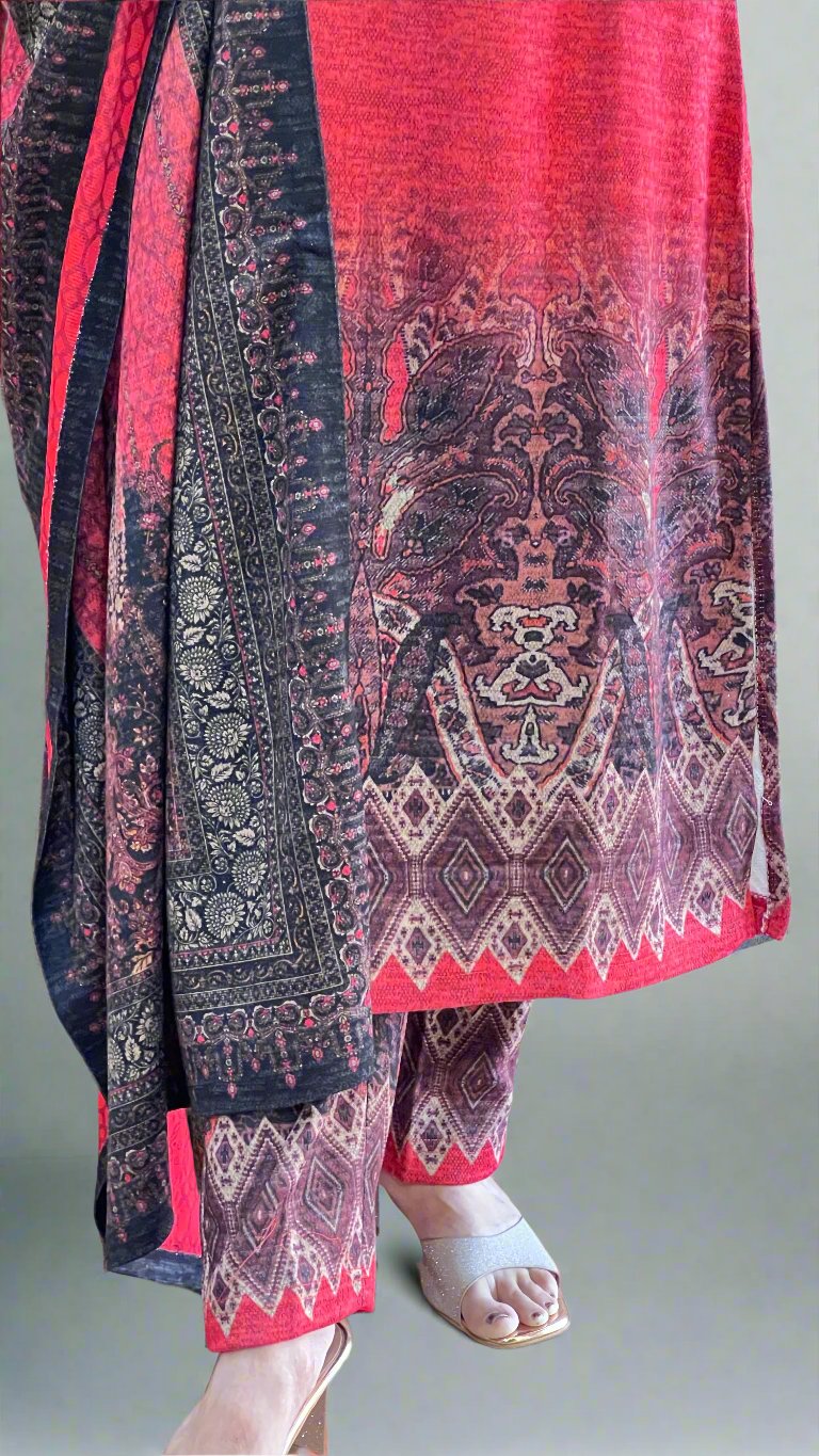 ajass karachi wool suit