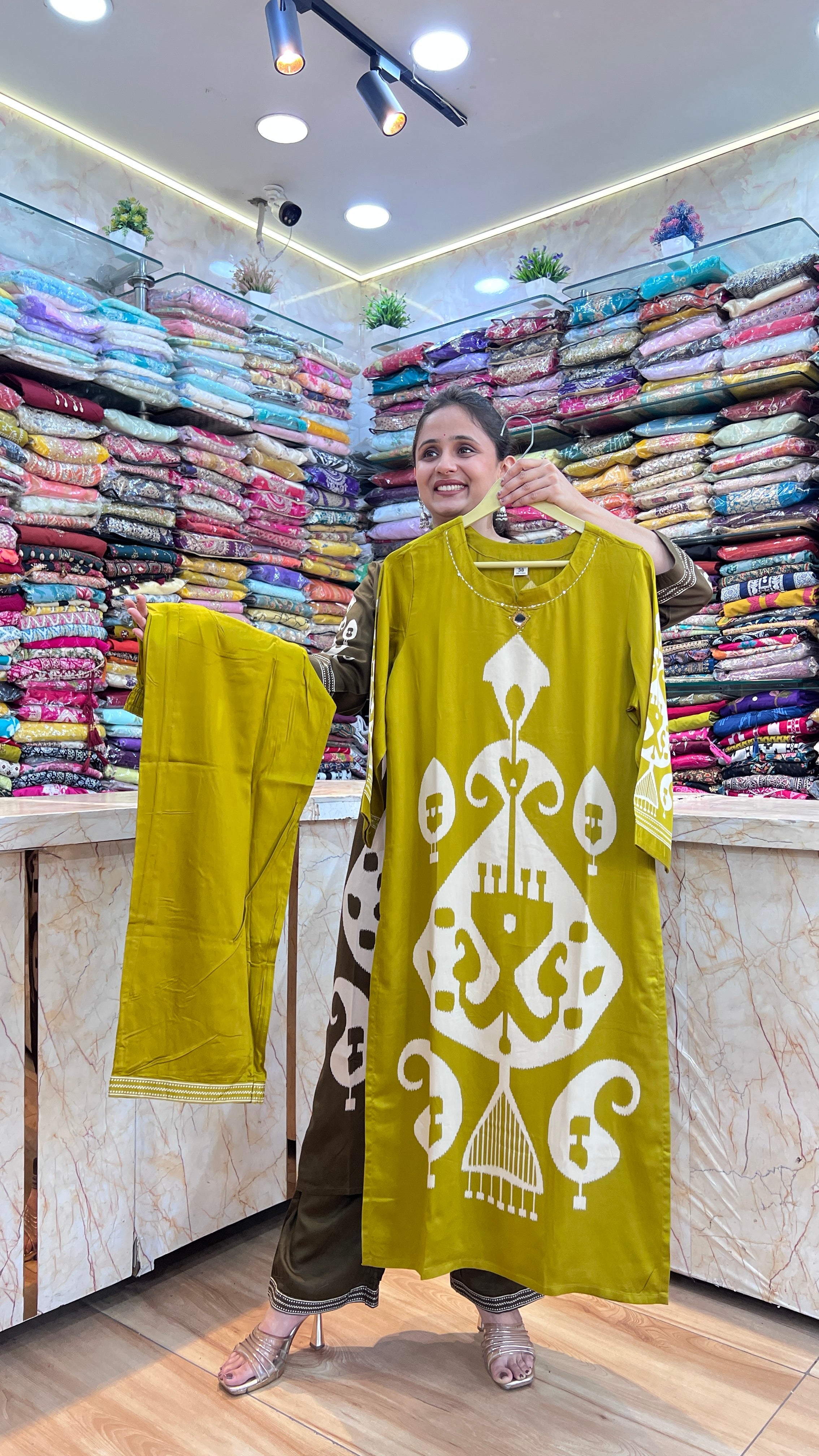 Gajji silk premium cord set ( ym 57067 )