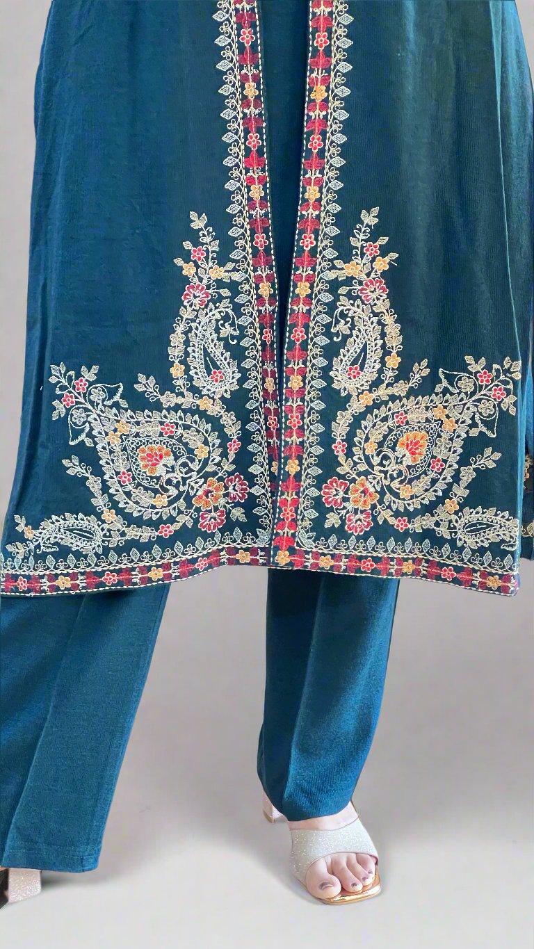 afnasa shrug suit ( daffodil wool )