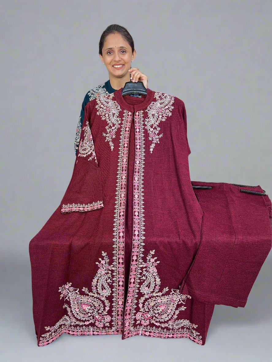 afnasa shrug suit ( daffodil wool )