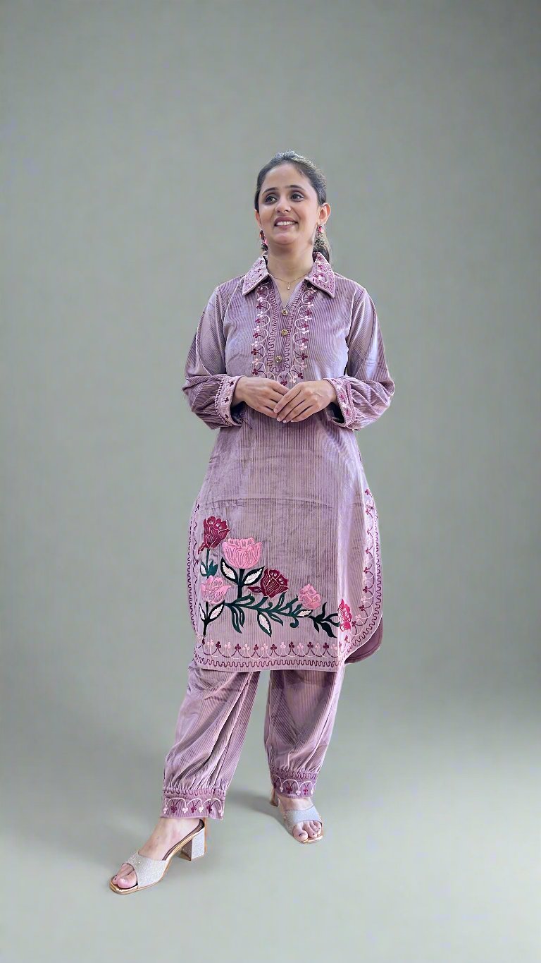 asya afgani cord set