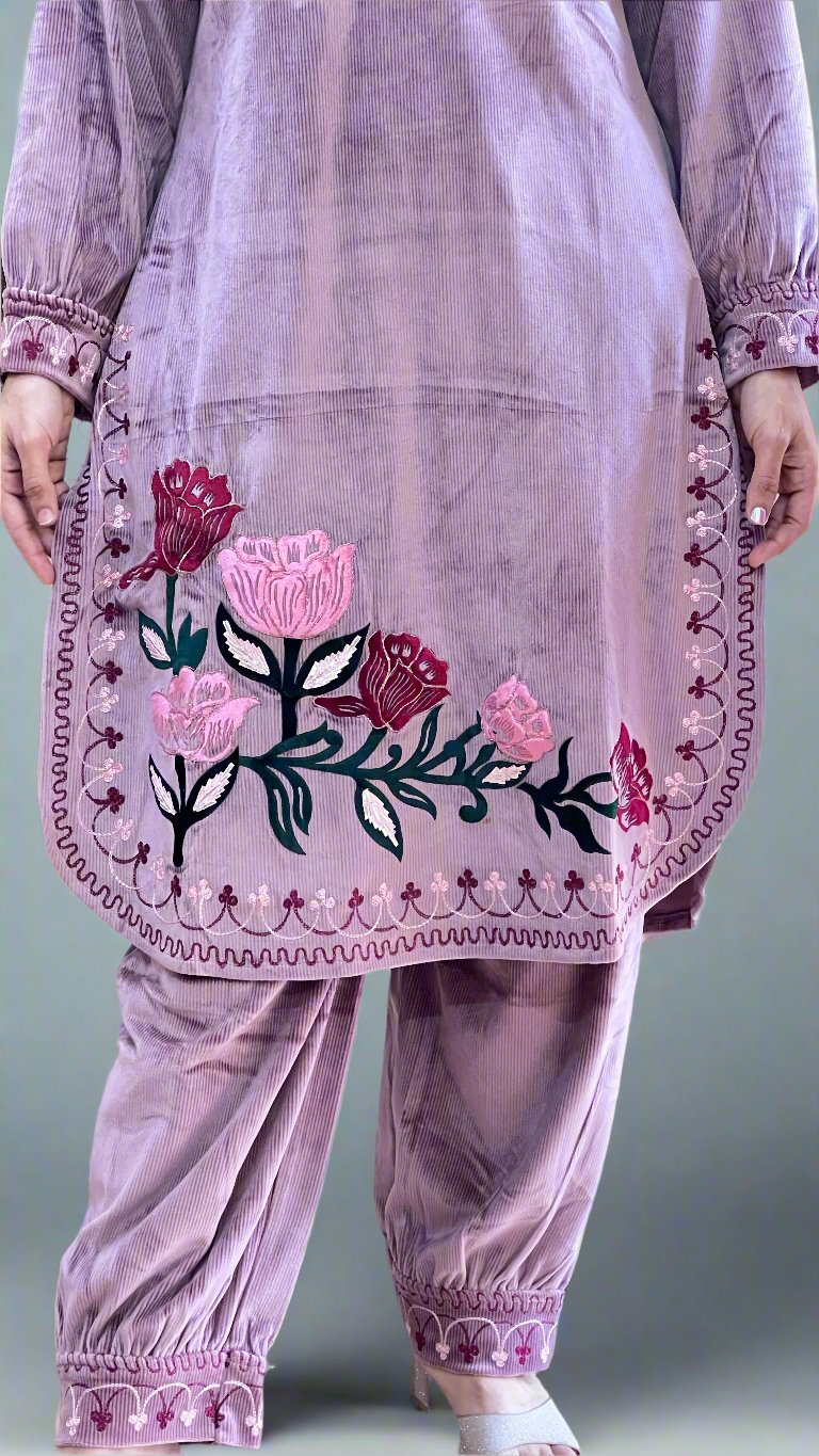 asya afgani cord set