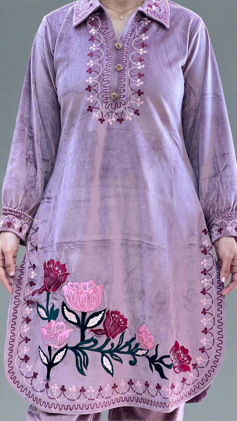 asya afgani cord set