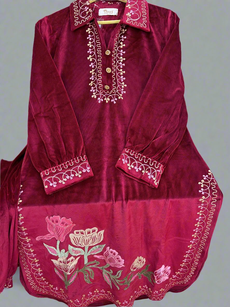 asya afgani cord set