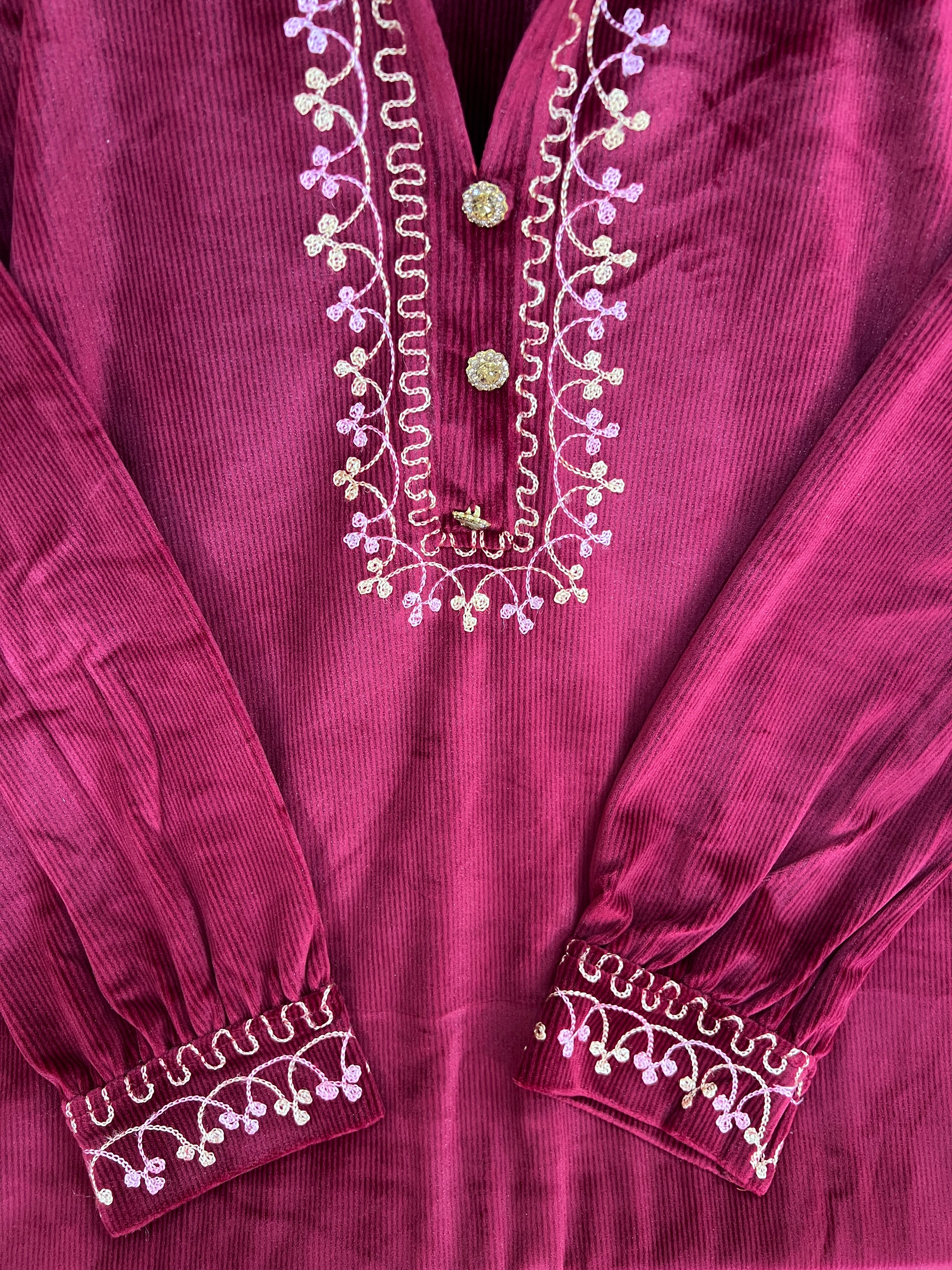 asya afgani cord set